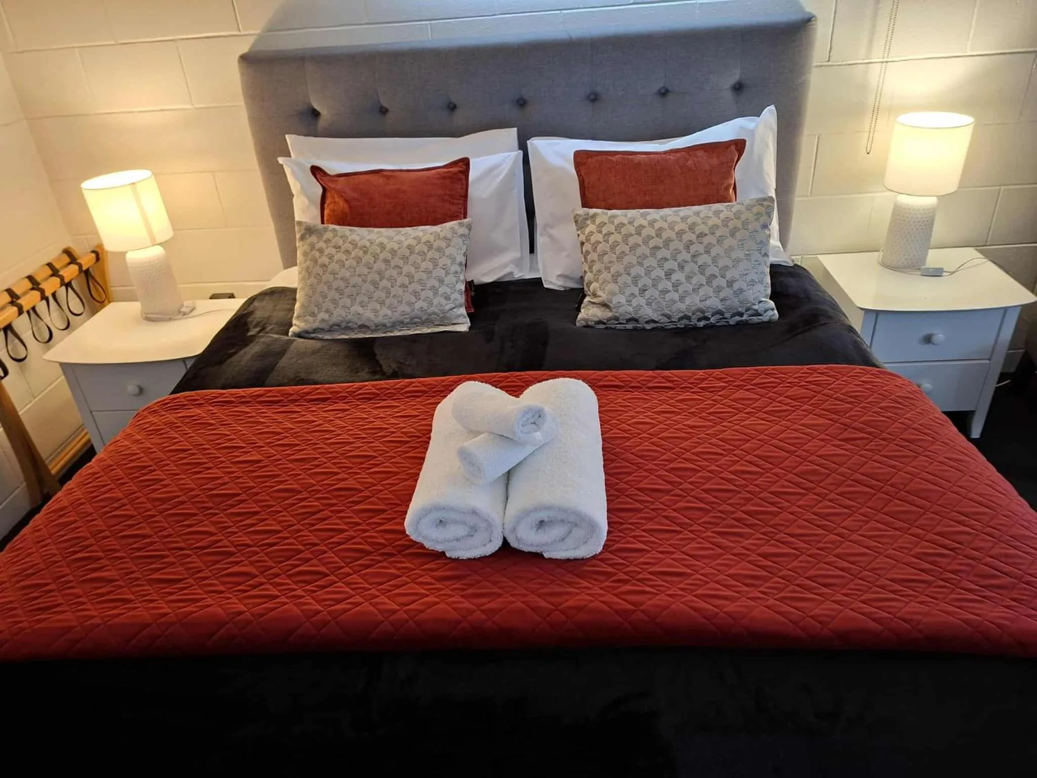 Bed in Mackenzie Motels