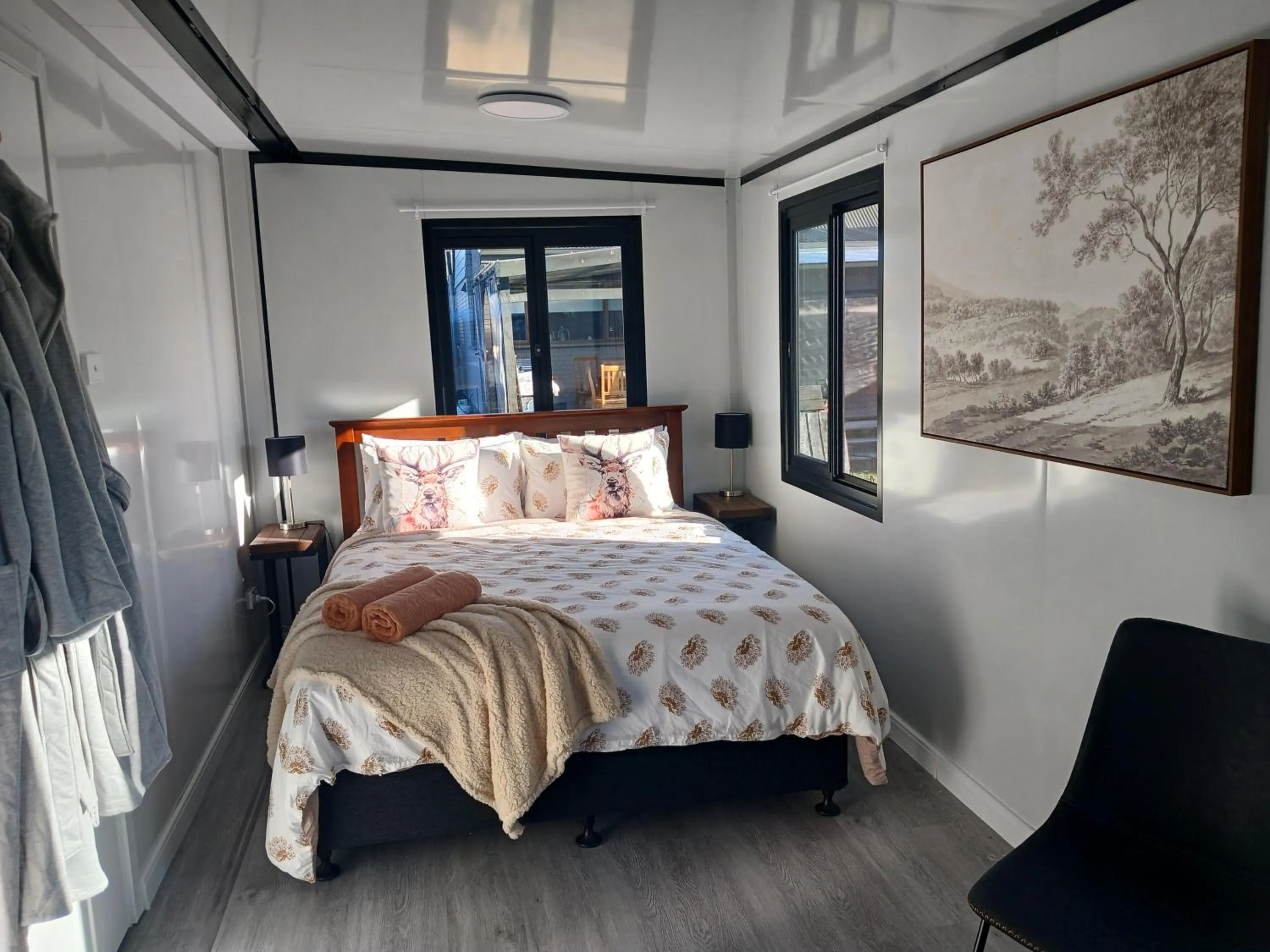 Bed in Mackenzie Motels