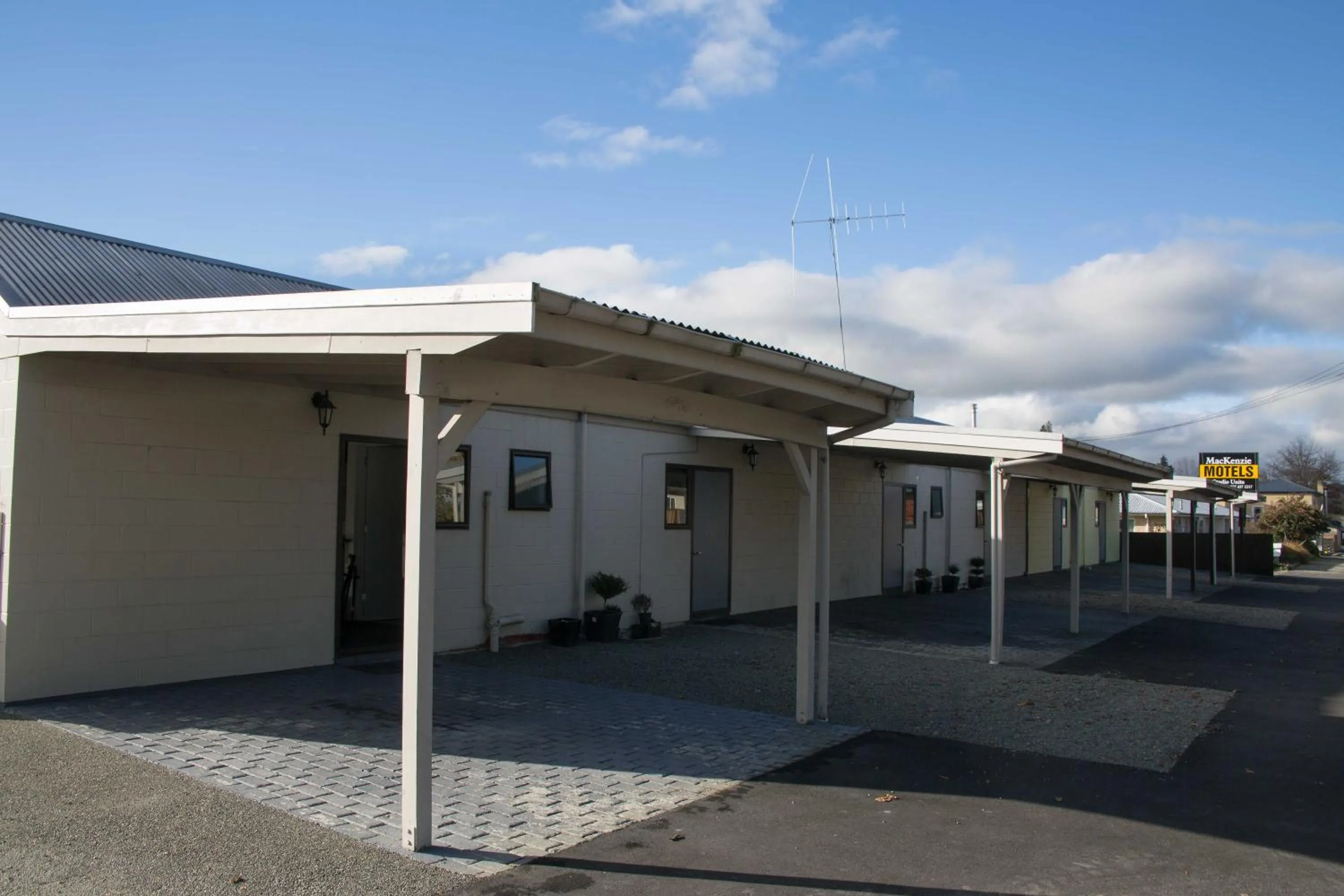 Property building in Mackenzie Motels