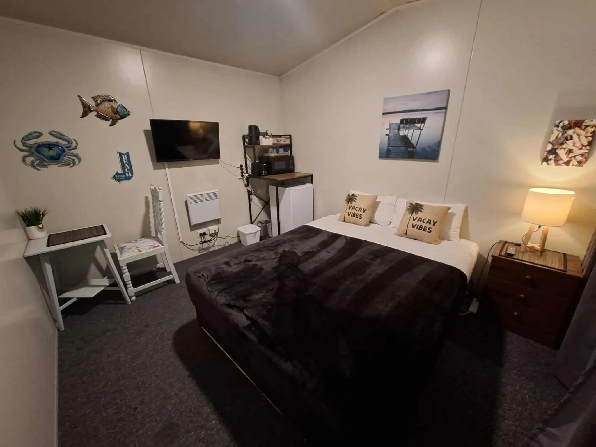 Bed in Mackenzie Motels