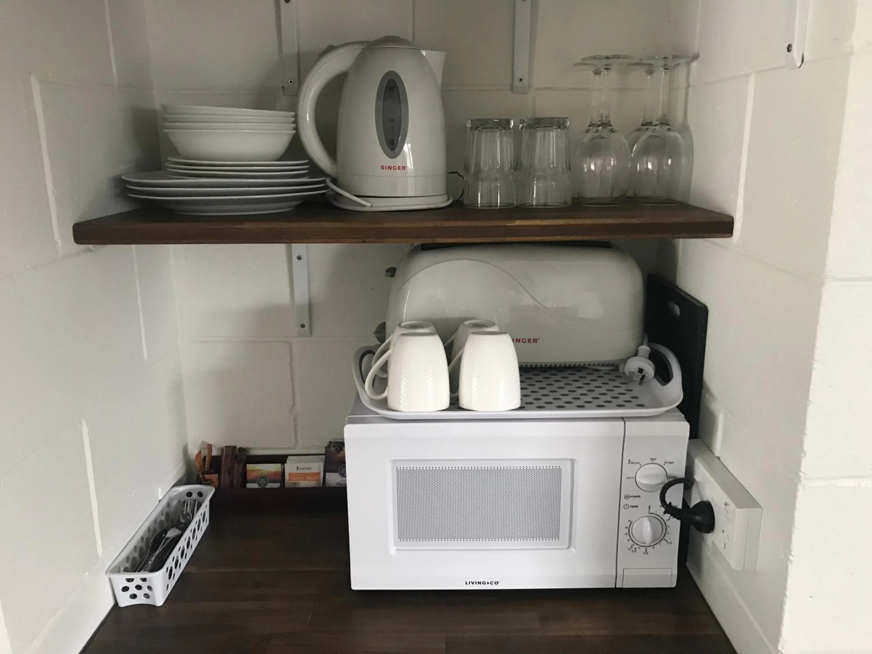 Kitchen or kitchenette in Mackenzie Motels