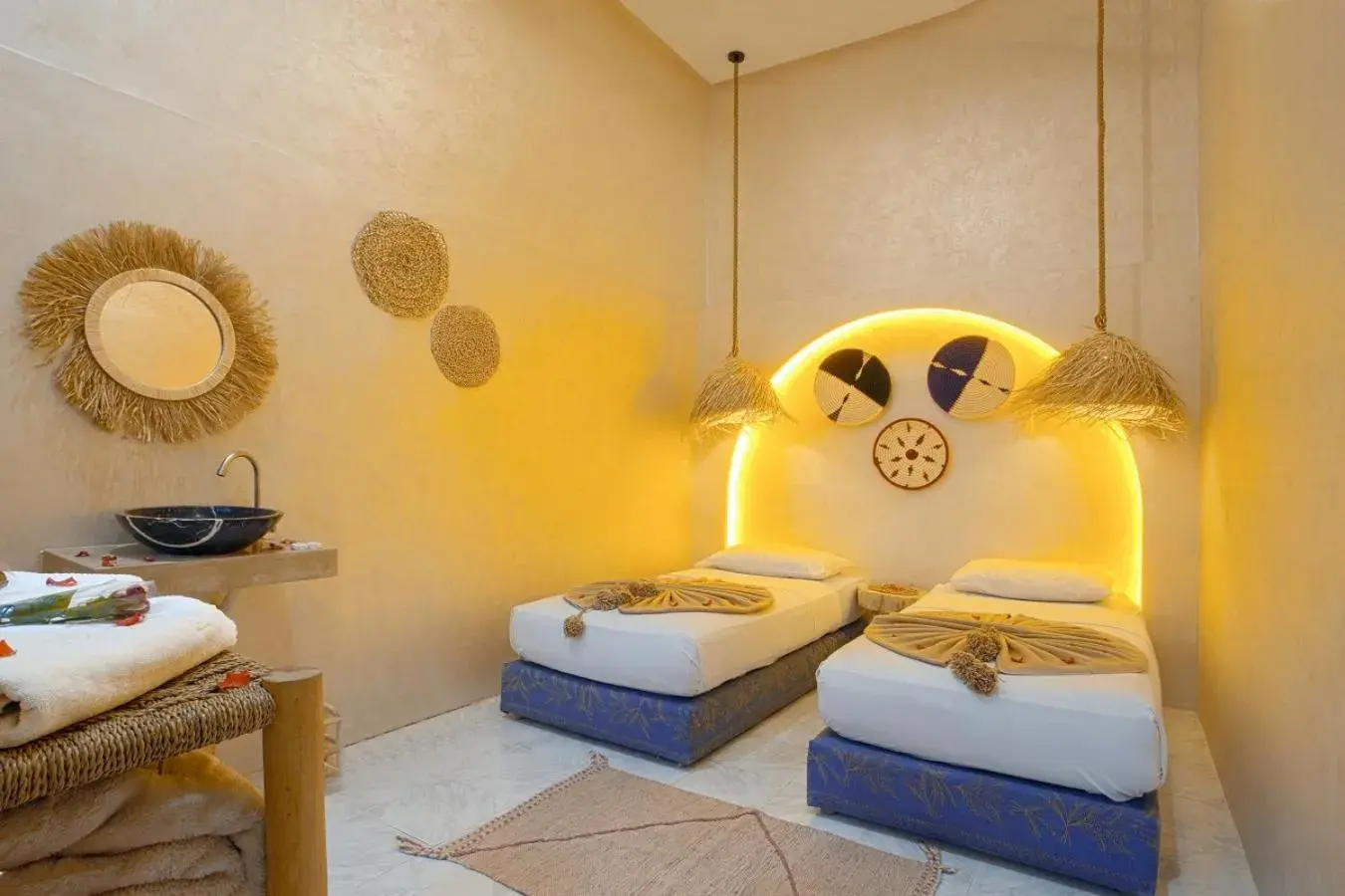 Bed in Riad El Kennaria Bed in Riad El Kennaria