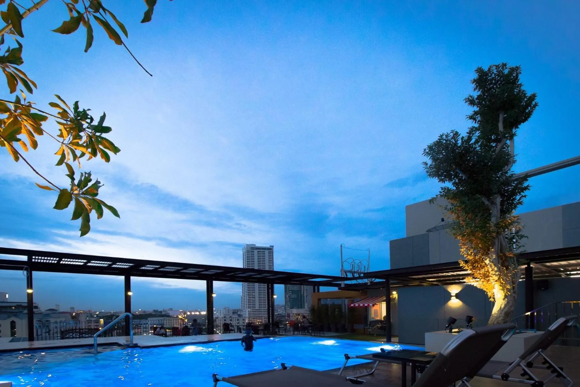 Pool view in PM Residence