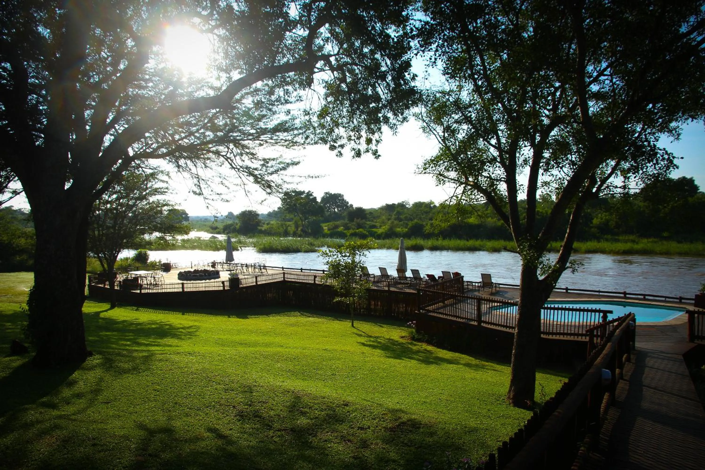 Swimming pool in Sabie River Bush Lodge