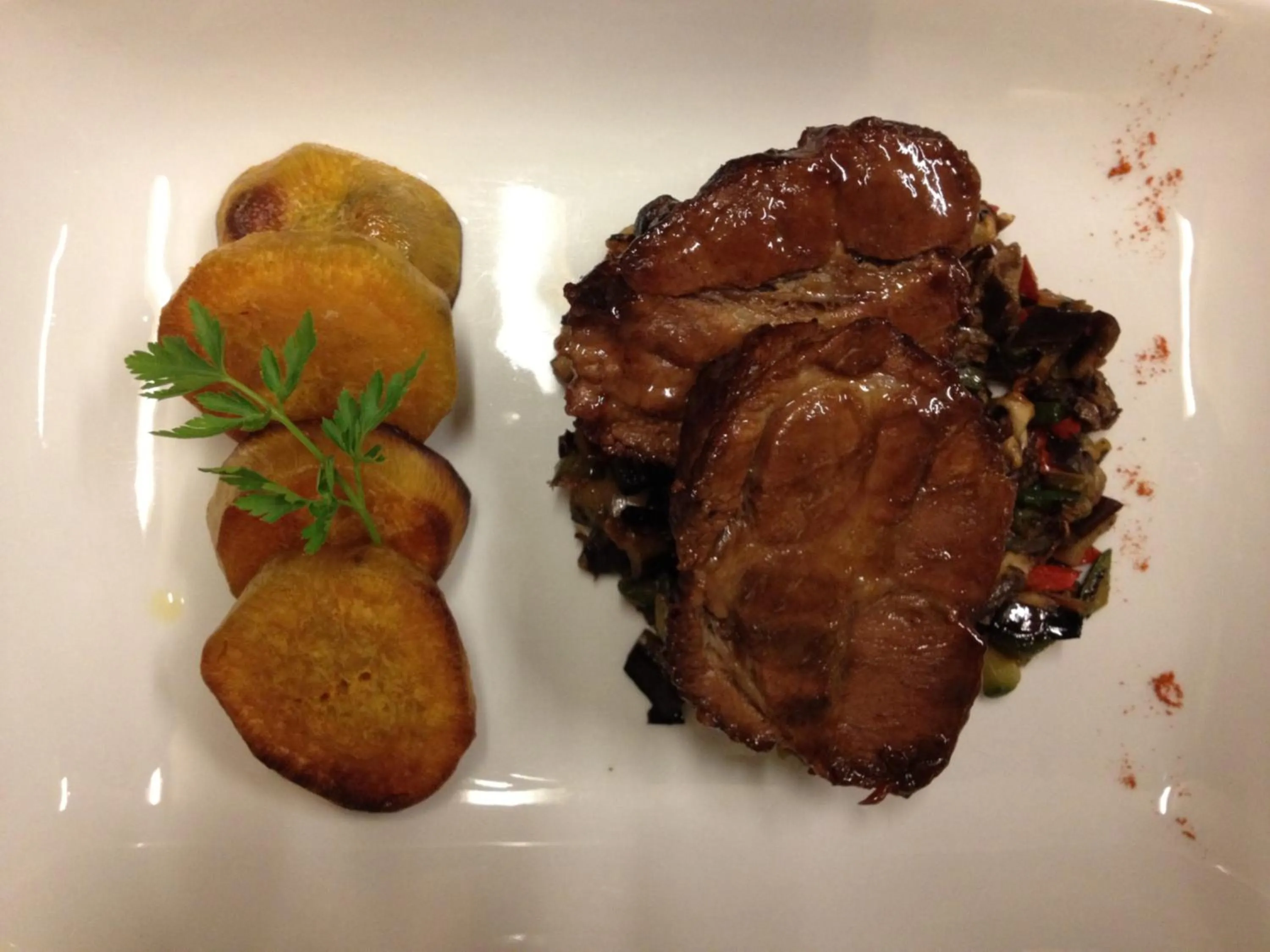 Food close-up in Terrazas Del Calafate