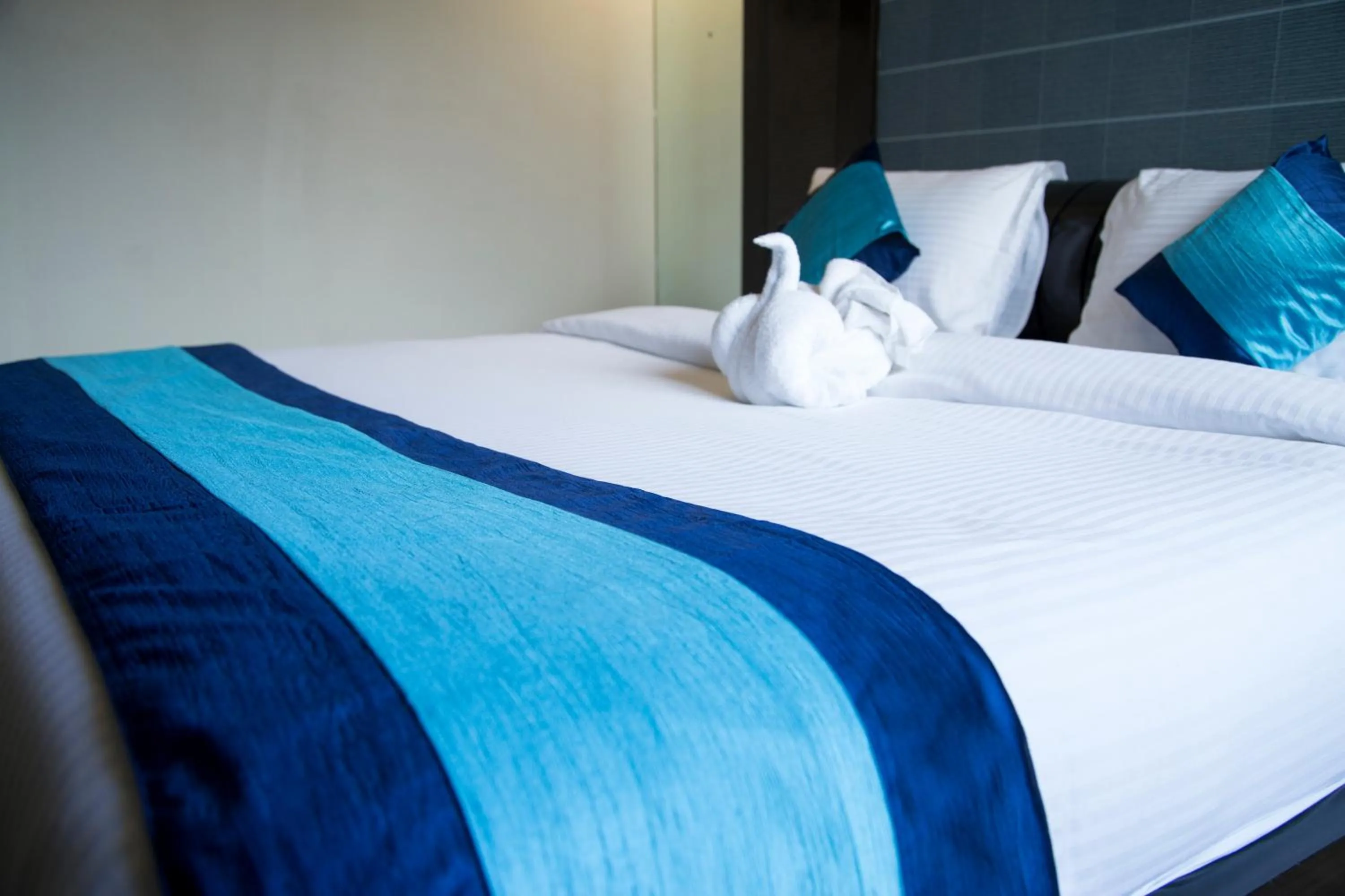 Bedroom, Bed in Elite Suites MINT Gomti Nagar