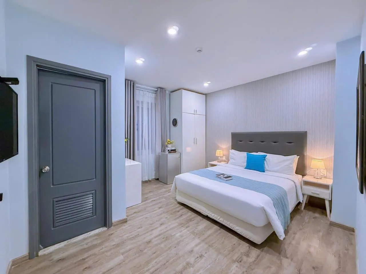 Bed in The Wind Mountainside Hotel