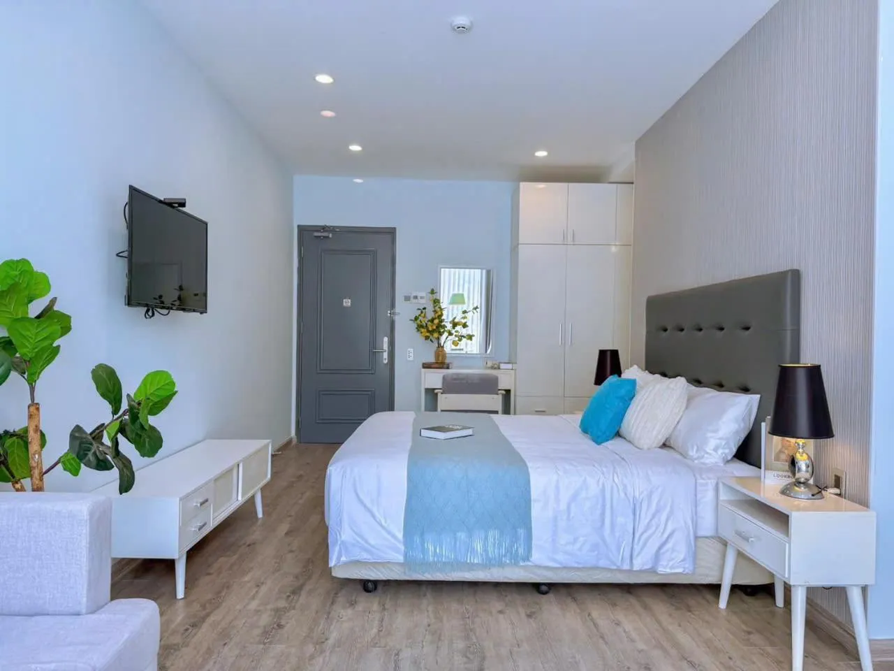 Bed in The Wind Mountainside Hotel