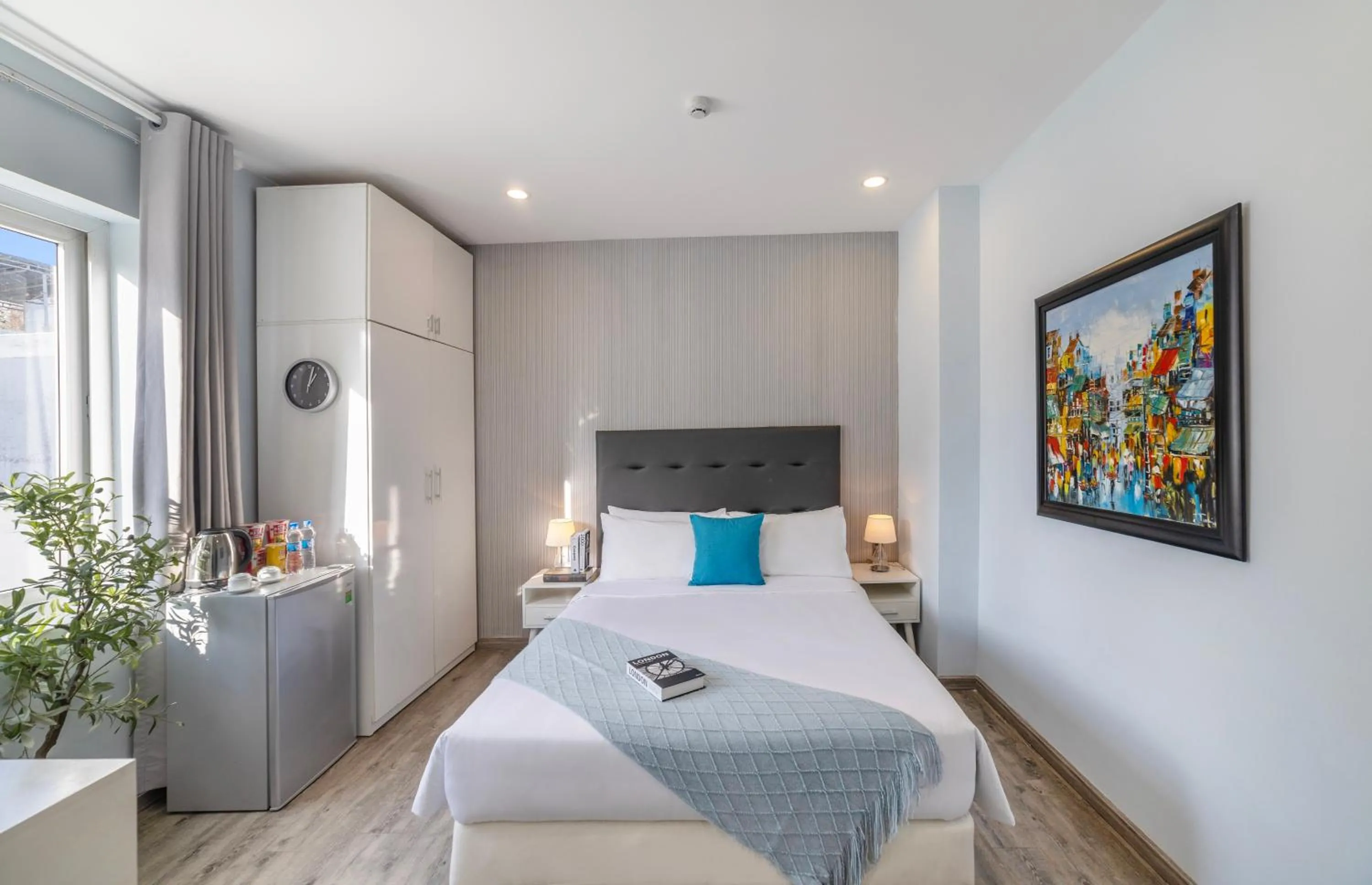 Bed in Hese Boutique Hotel & Apartment