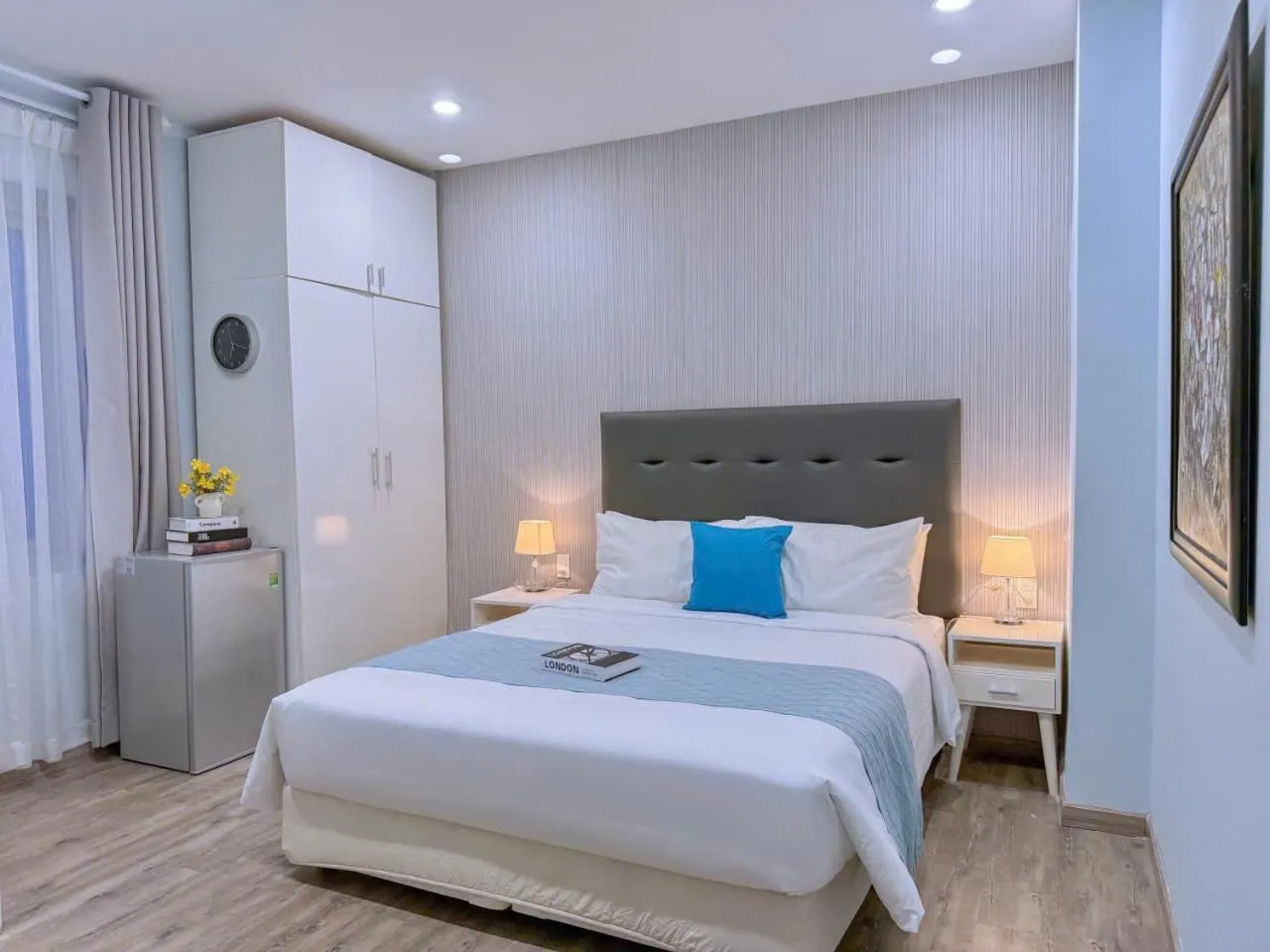 Bed in The Wind Mountainside Hotel