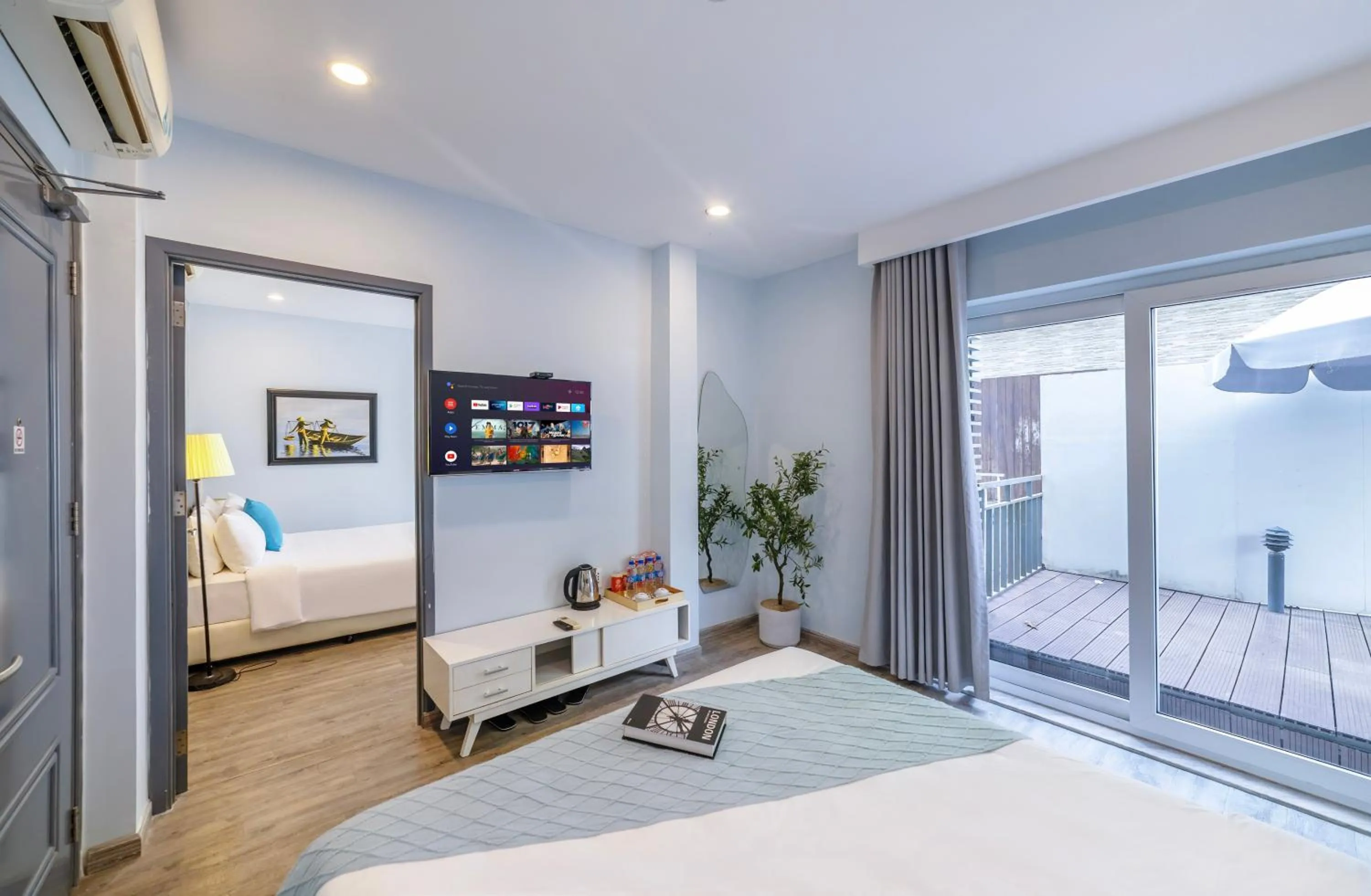 Photo of the whole room, Bed in Hese Boutique Hotel & Apartment