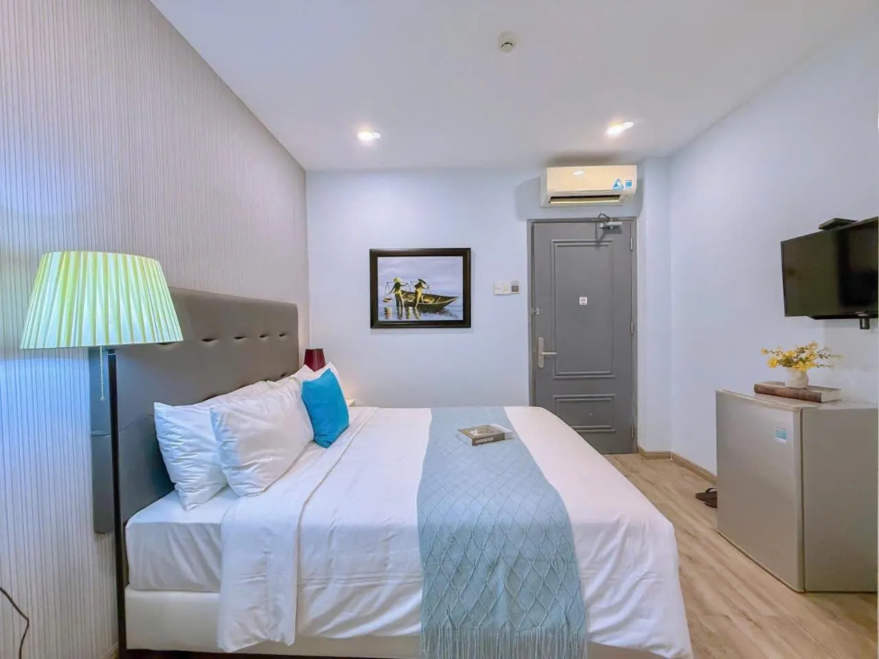 Bed in Hese Boutique Hotel & Apartment