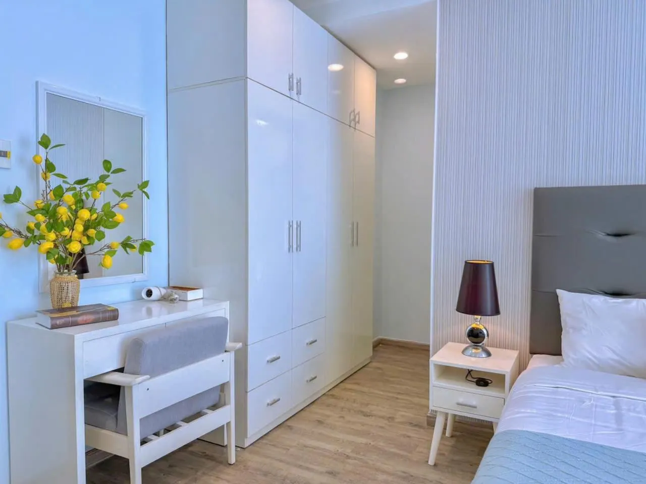 Bed in The Wind Mountainside Hotel