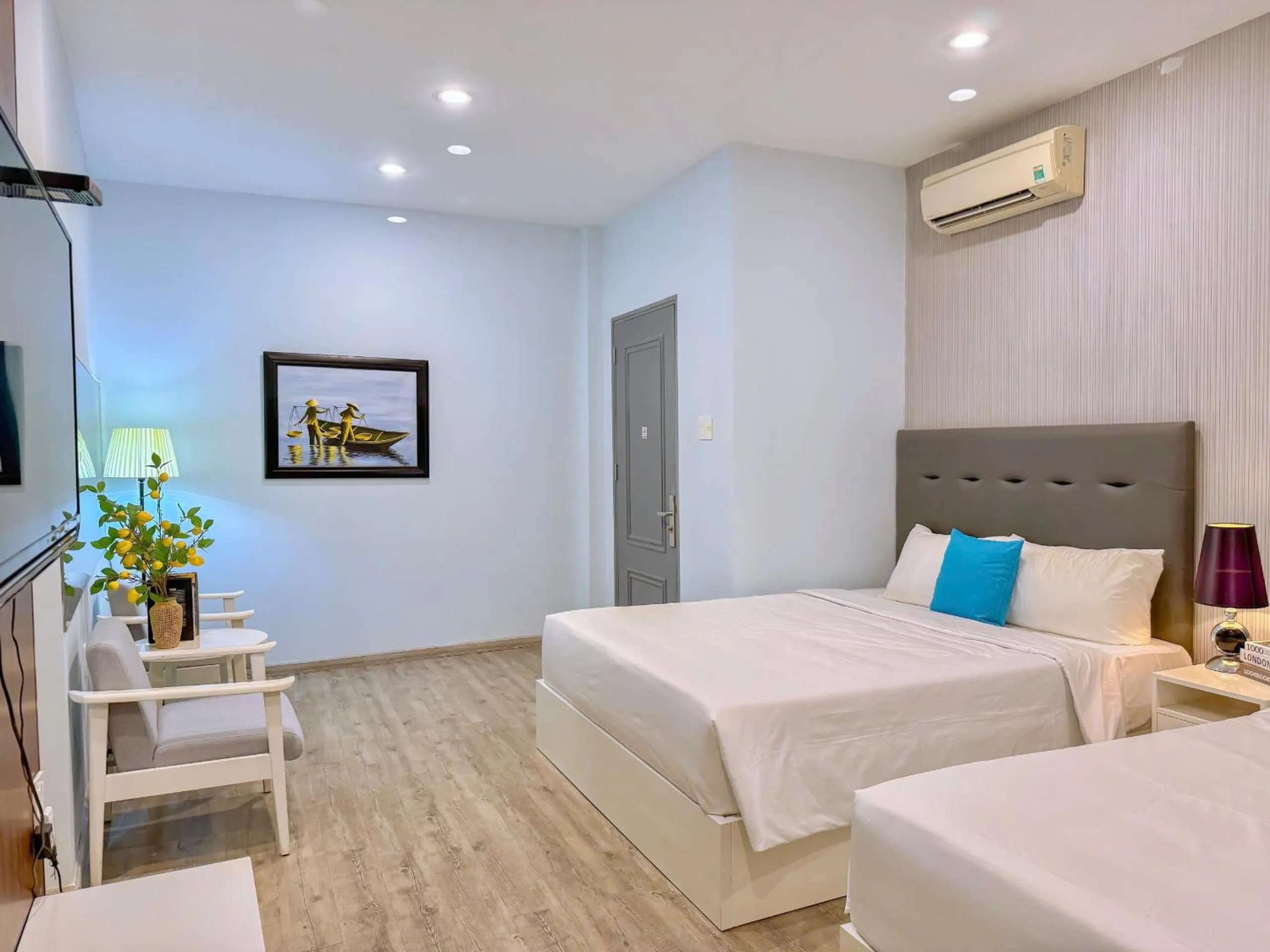 Bed in The Wind Mountainside Hotel