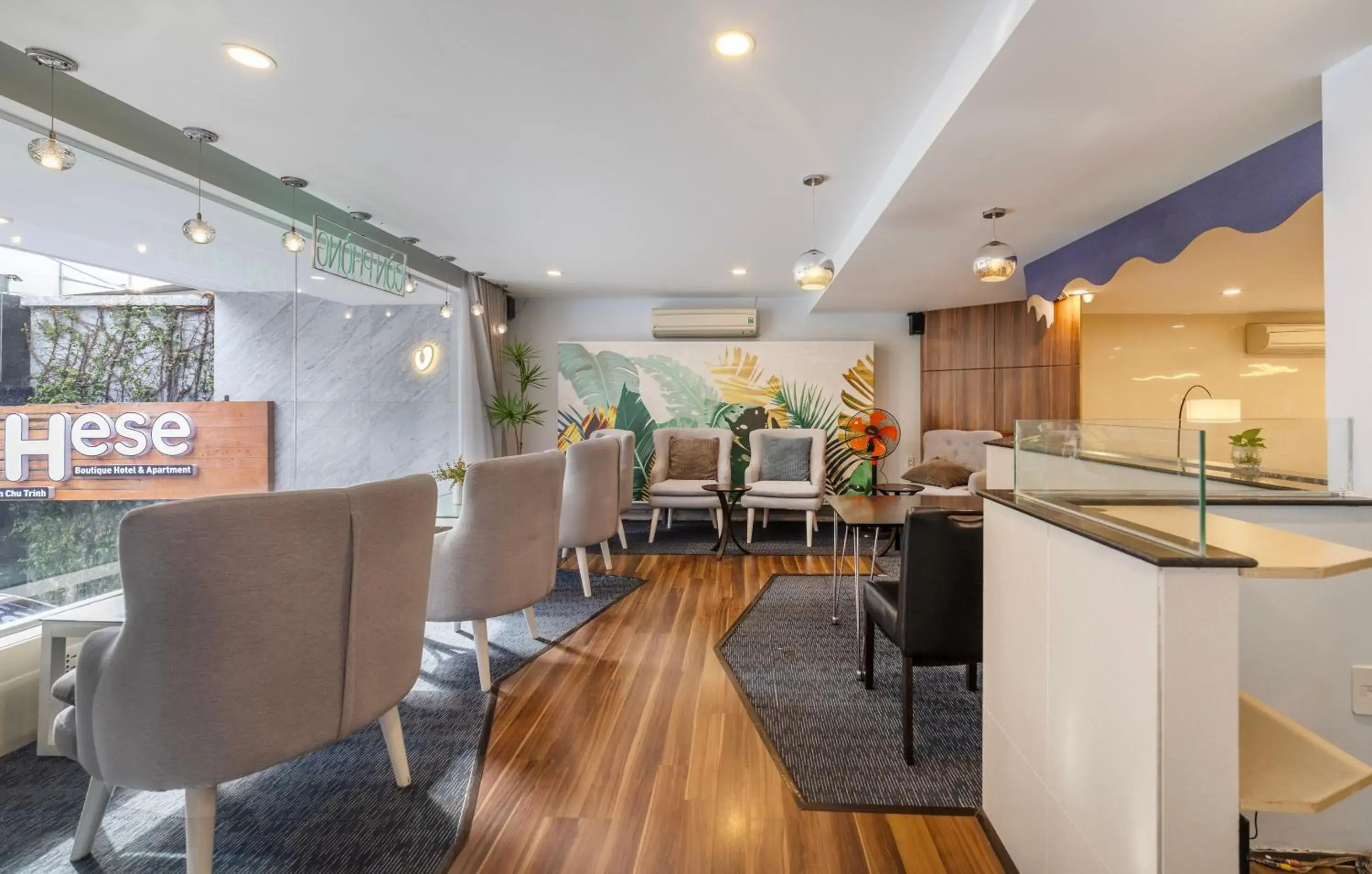 Lobby or reception in Hese Boutique Hotel & Apartment Lobby or reception in Hese Boutique Hotel & Apartment