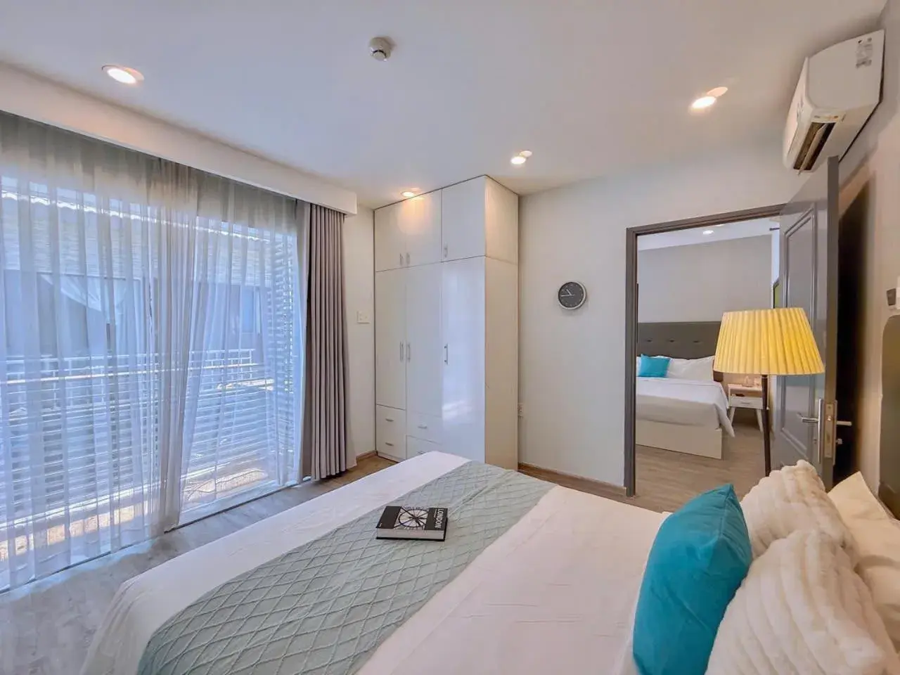 Bed in The Wind Mountainside Hotel Bed in The Wind Mountainside Hotel