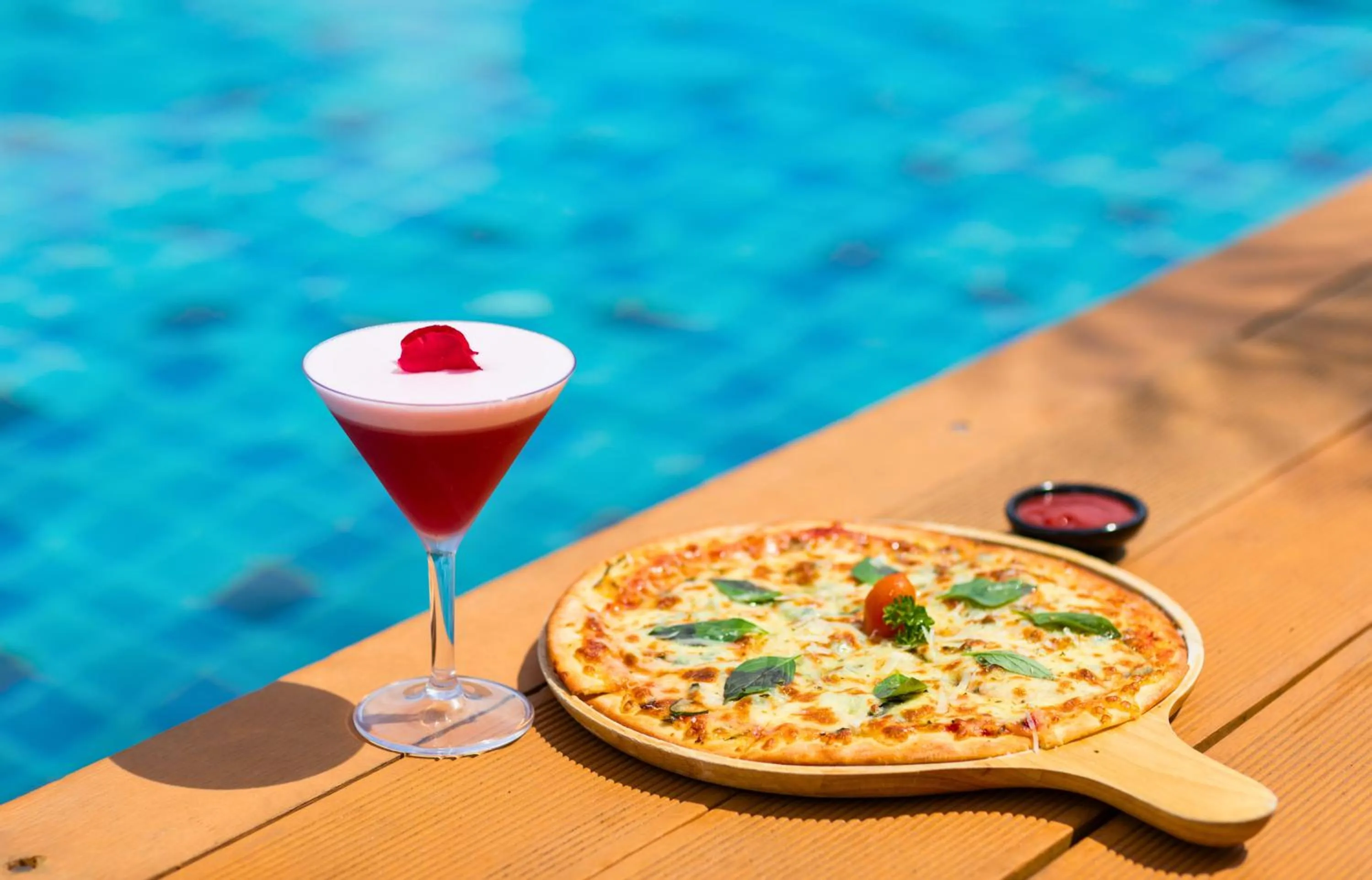 Food and drinks in The Marina Phuket Hotel