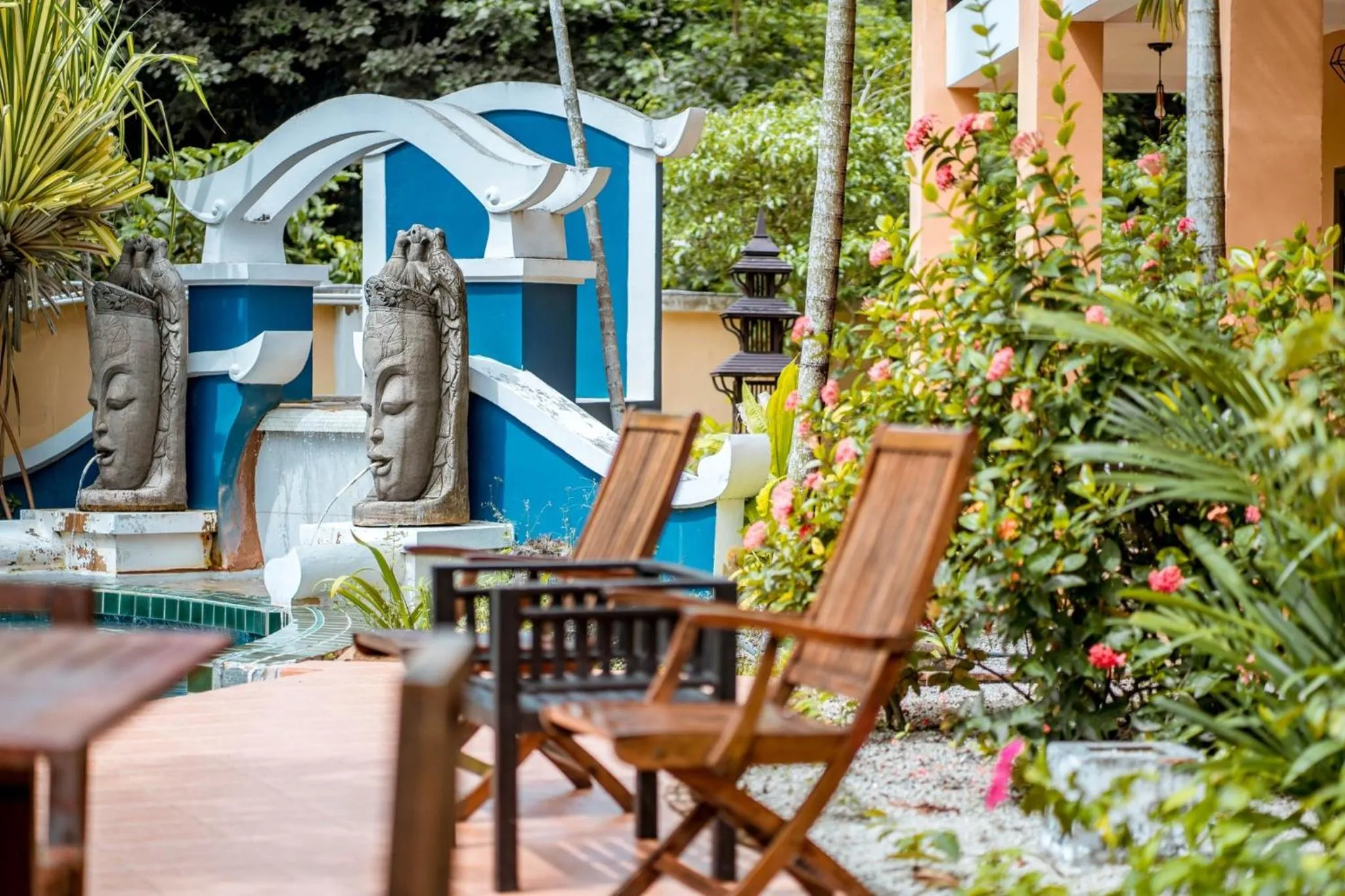 Garden in Kasalong Resort and Spa Pattaya