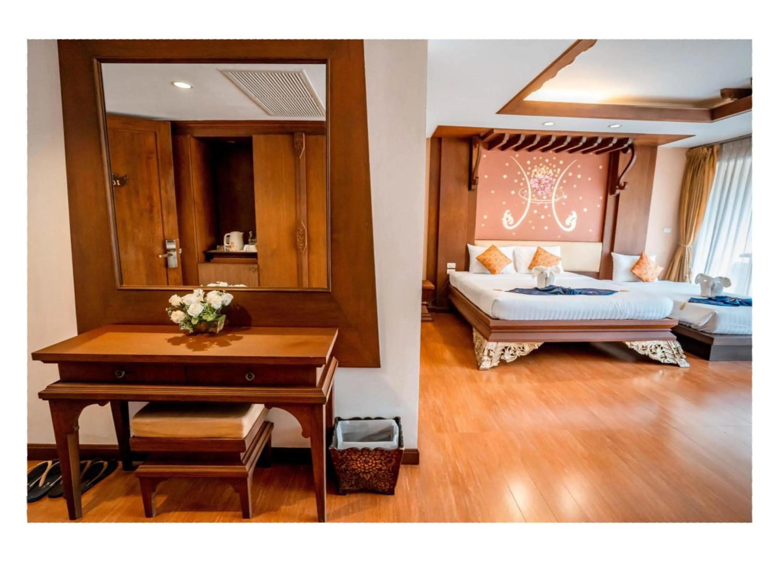 Bedroom, Bed in Kasalong Resort and Spa Pattaya