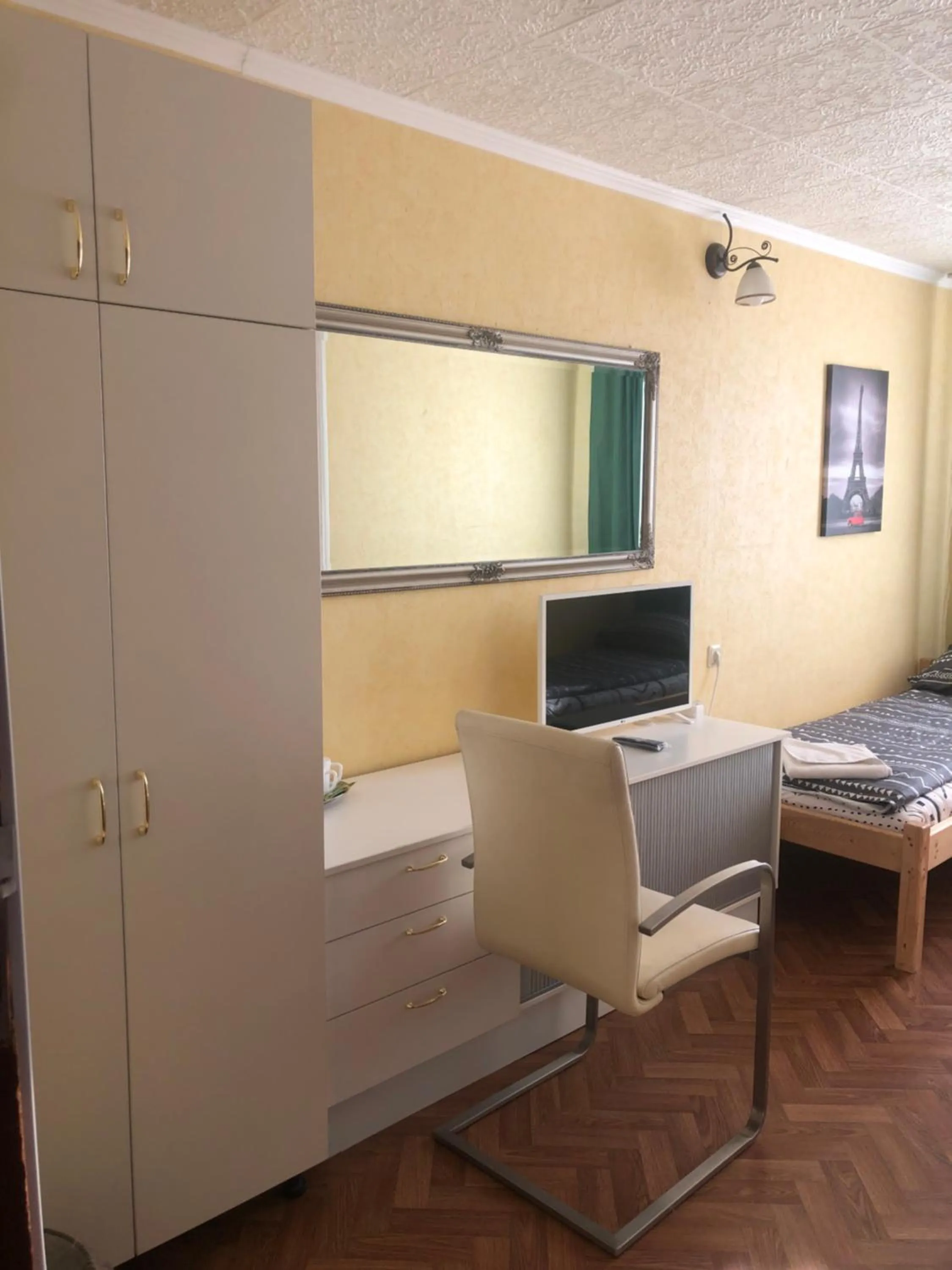 Bed in Riverside Motel Jelgava