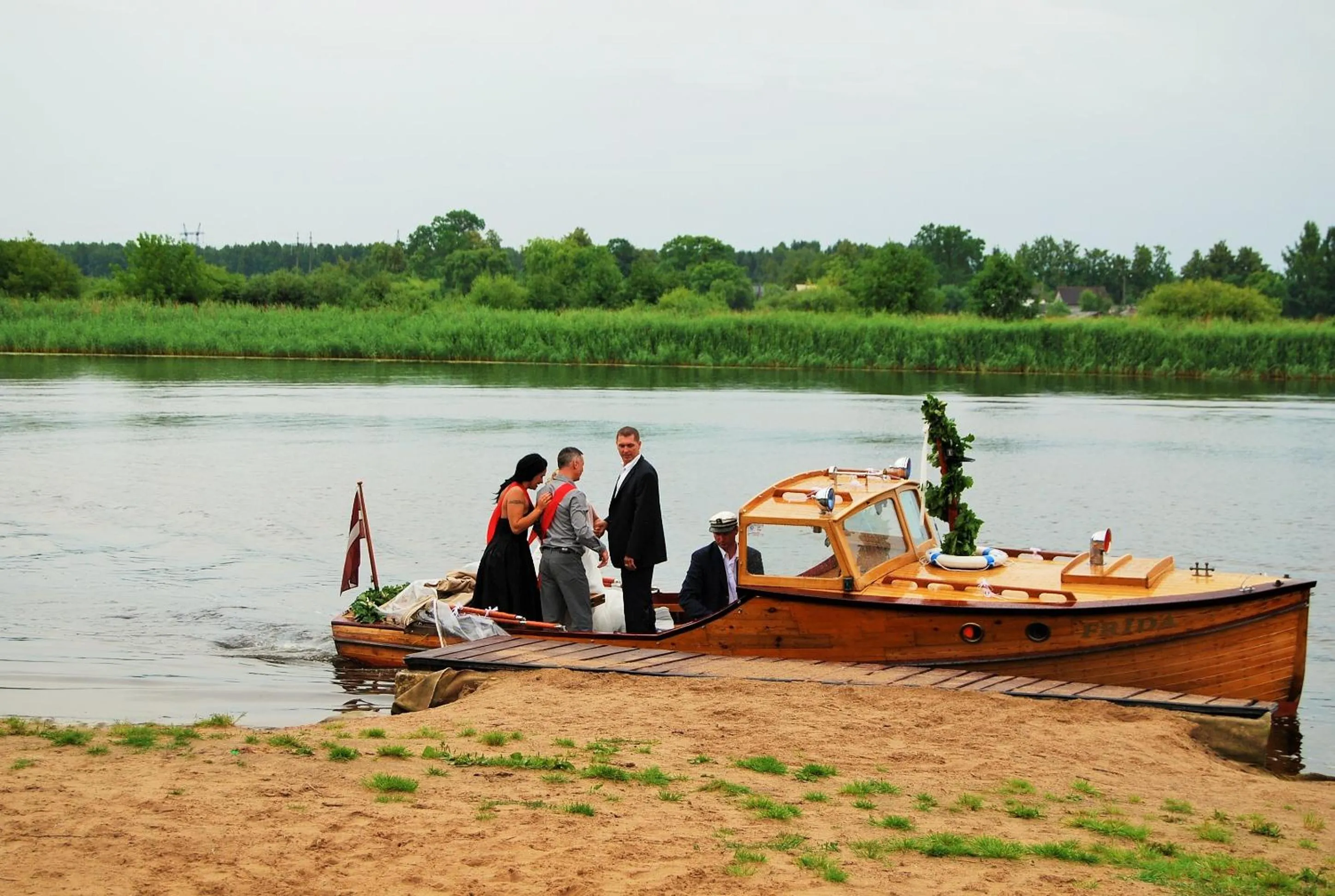 Beach in Riverside Motel Jelgava