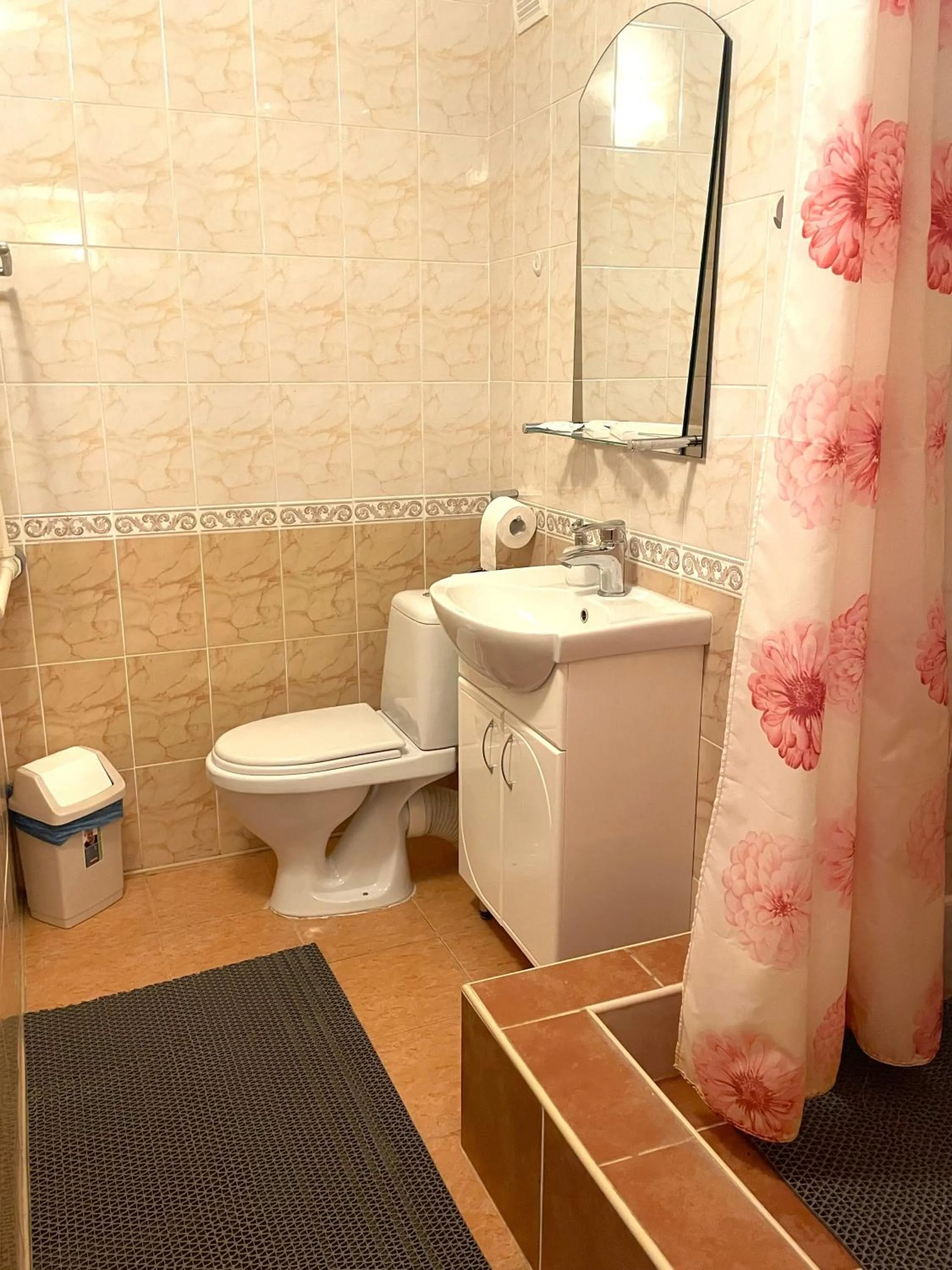 Shower in Riverside Motel Jelgava