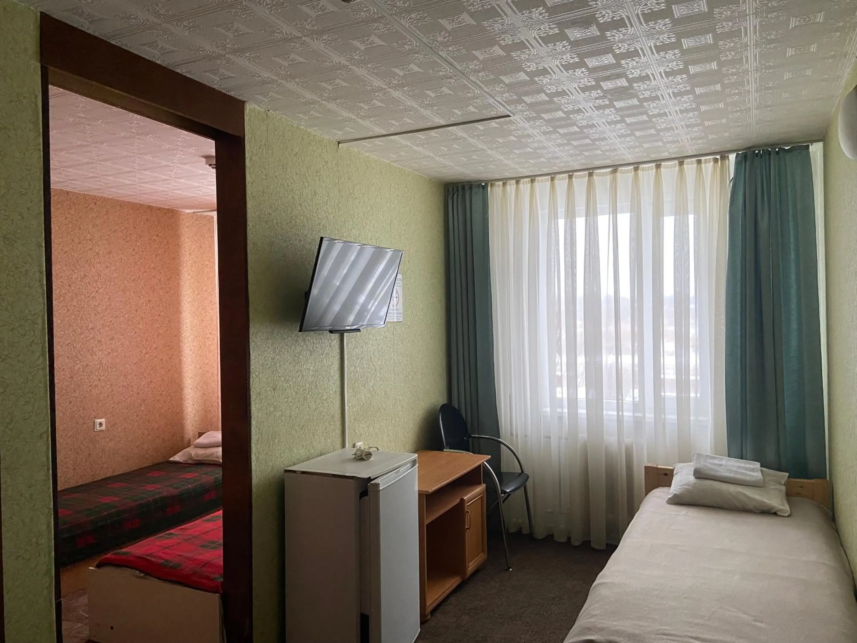 Bed in Riverside Motel Jelgava