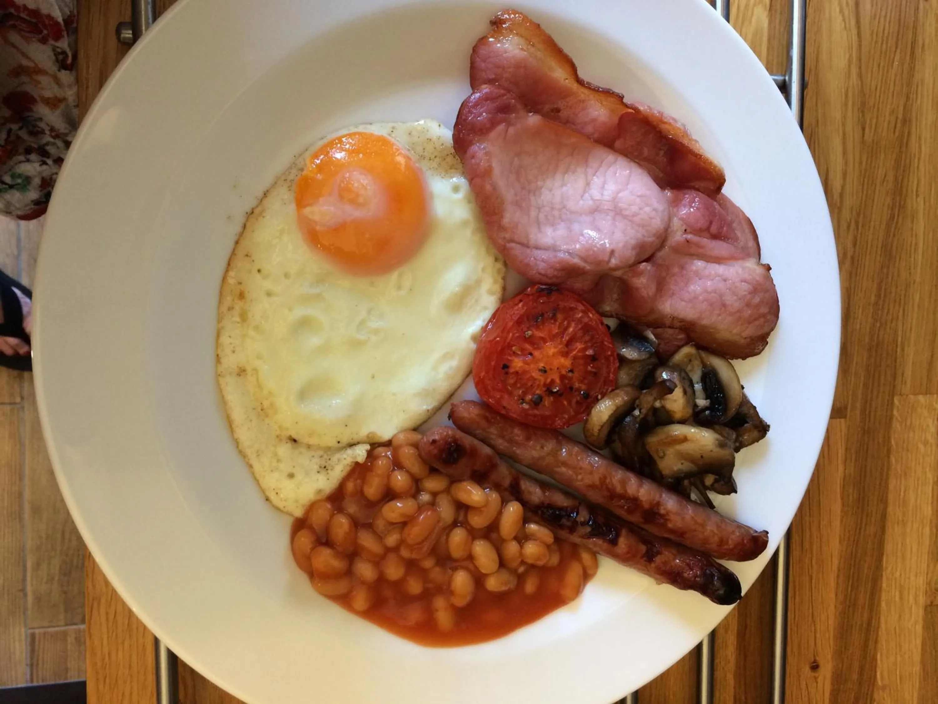 Food close-up in Holway House