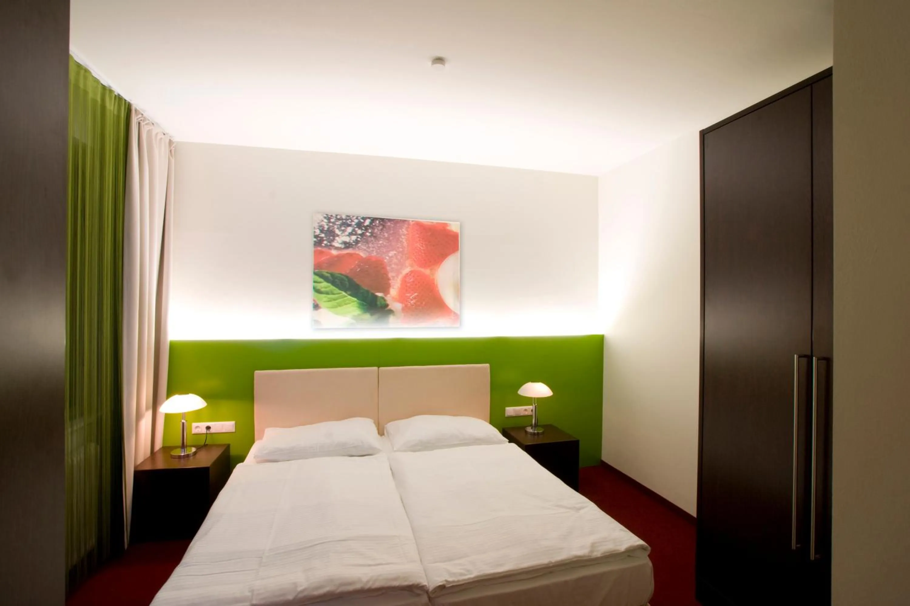 Bedroom, Bed in Hotel Restaurant Pusswald