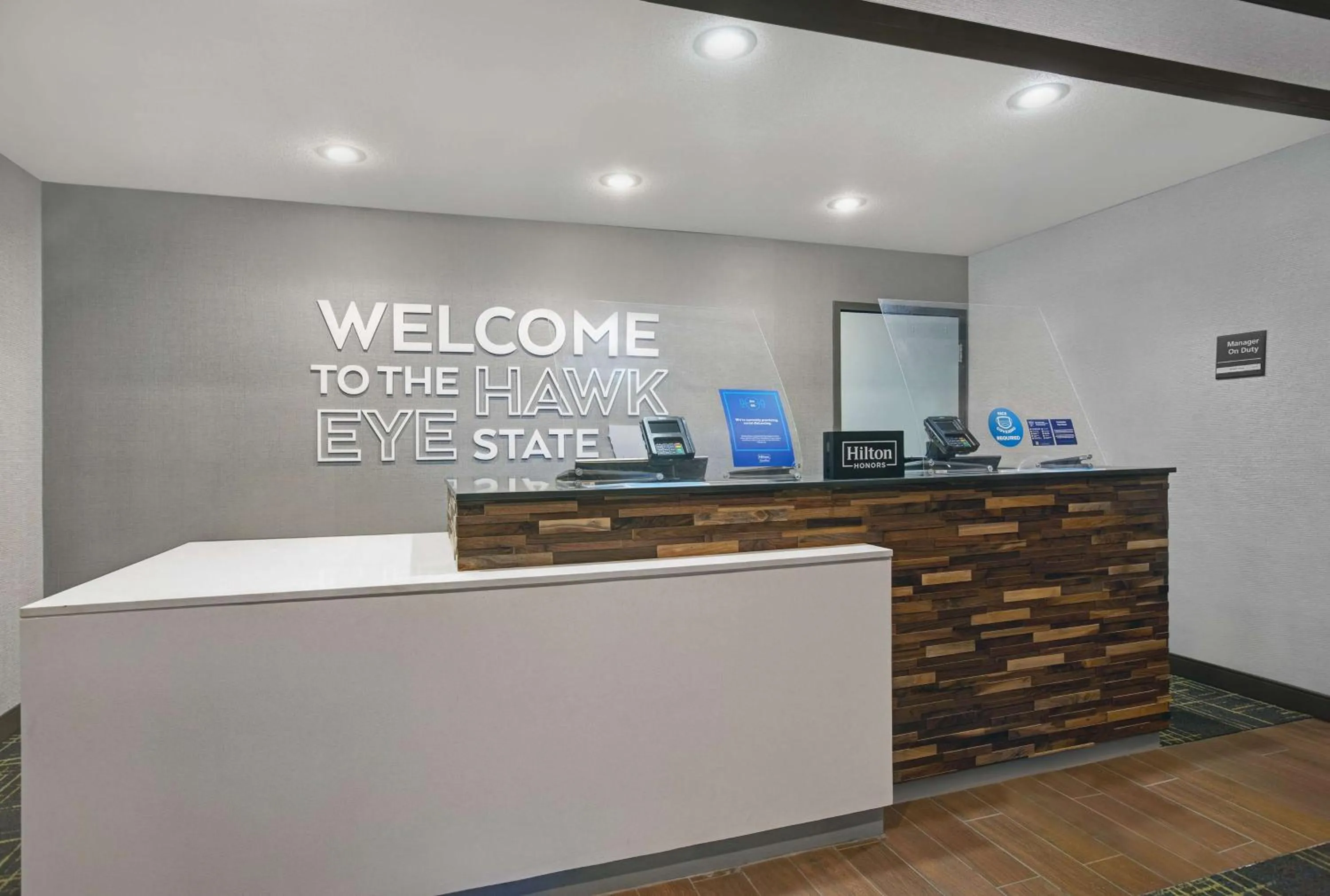 Lobby or reception in Hampton Inn Keokuk