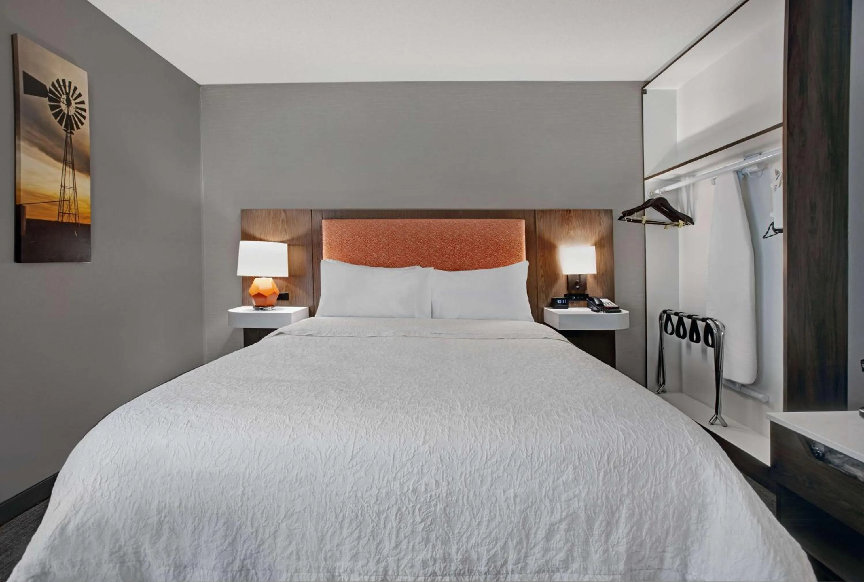 Bed in Hampton Inn Keokuk