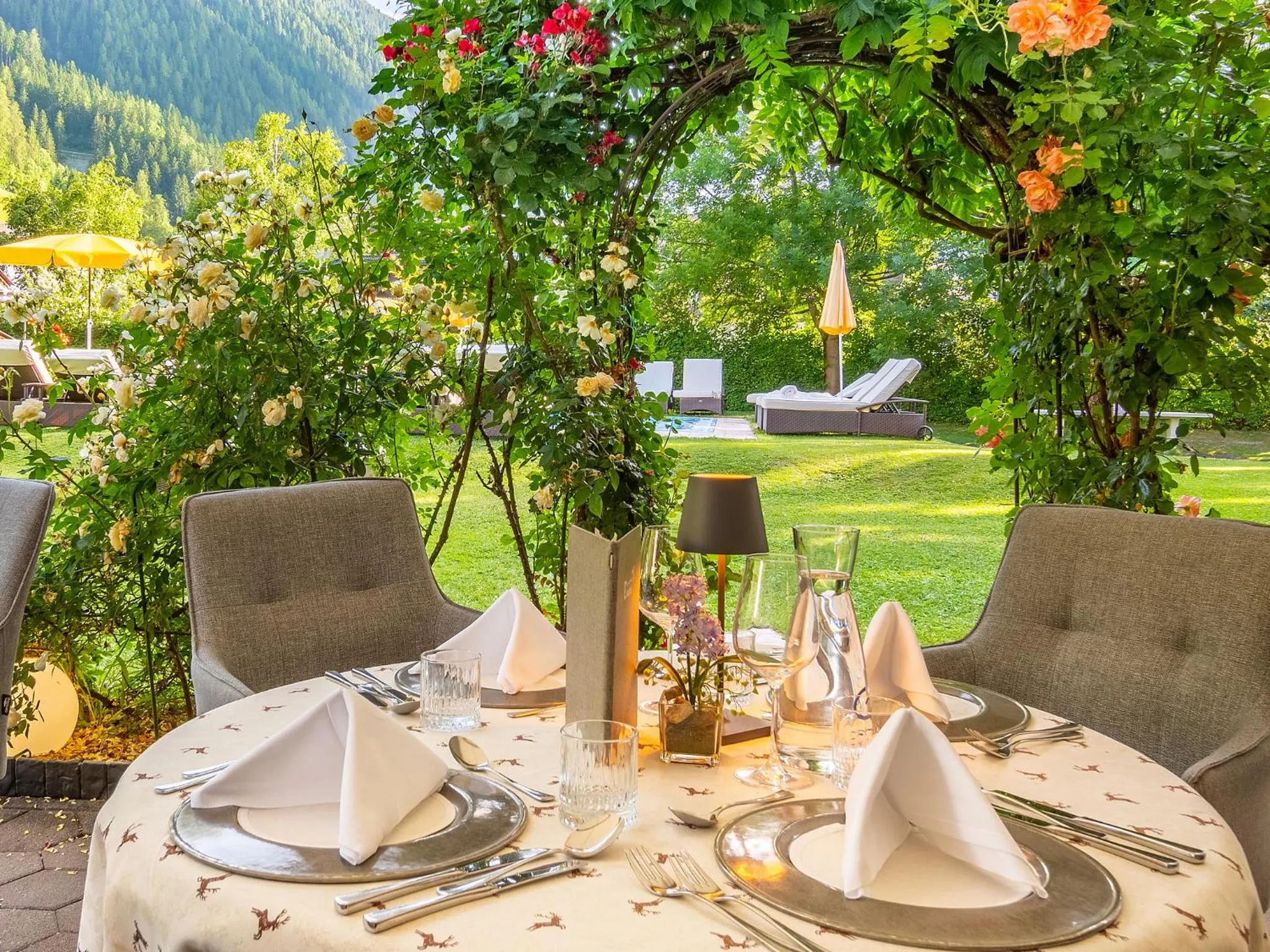Balcony/Terrace in Alpenhotel Tirolerhof