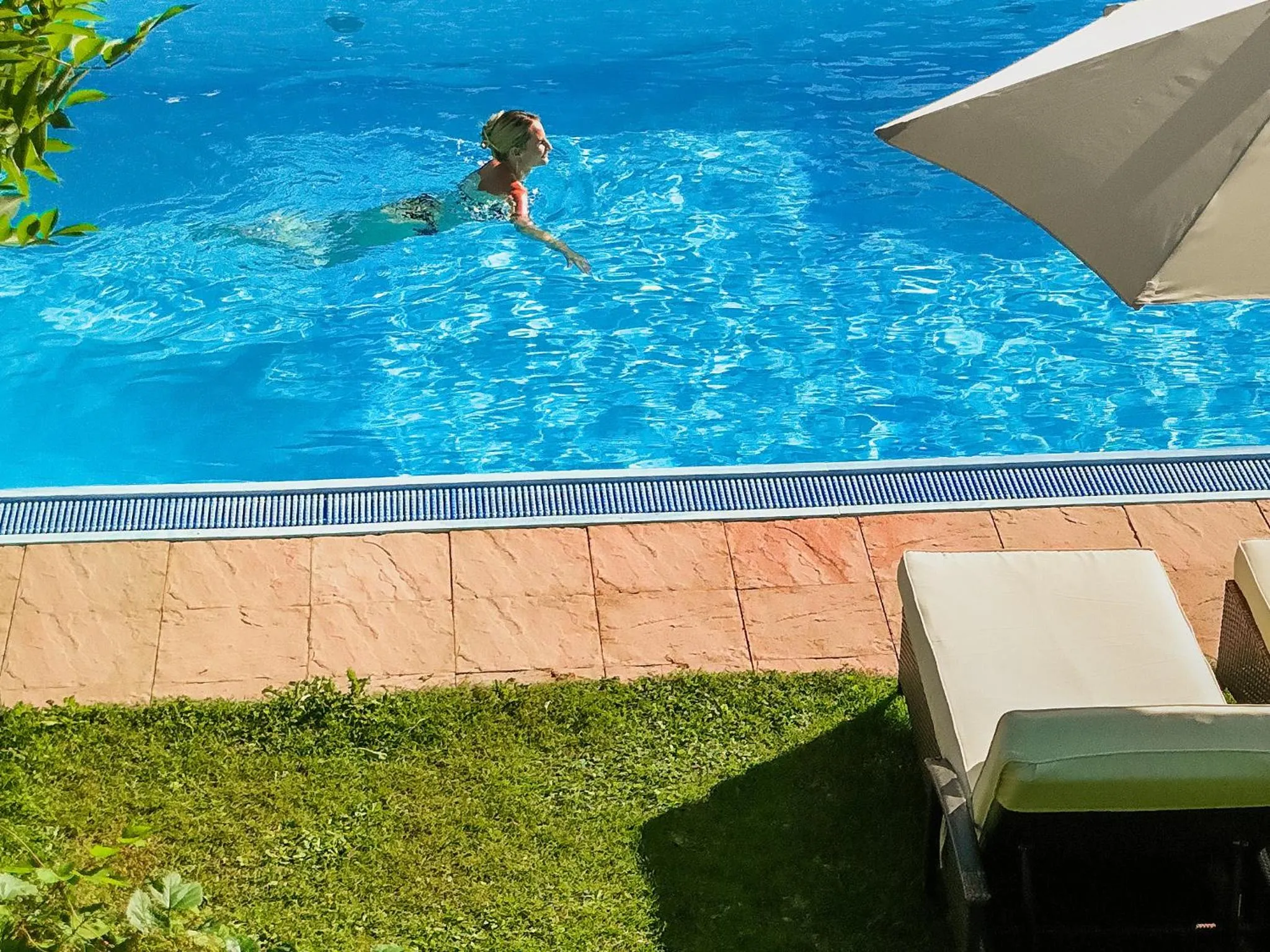 Garden in Alpenhotel Tirolerhof