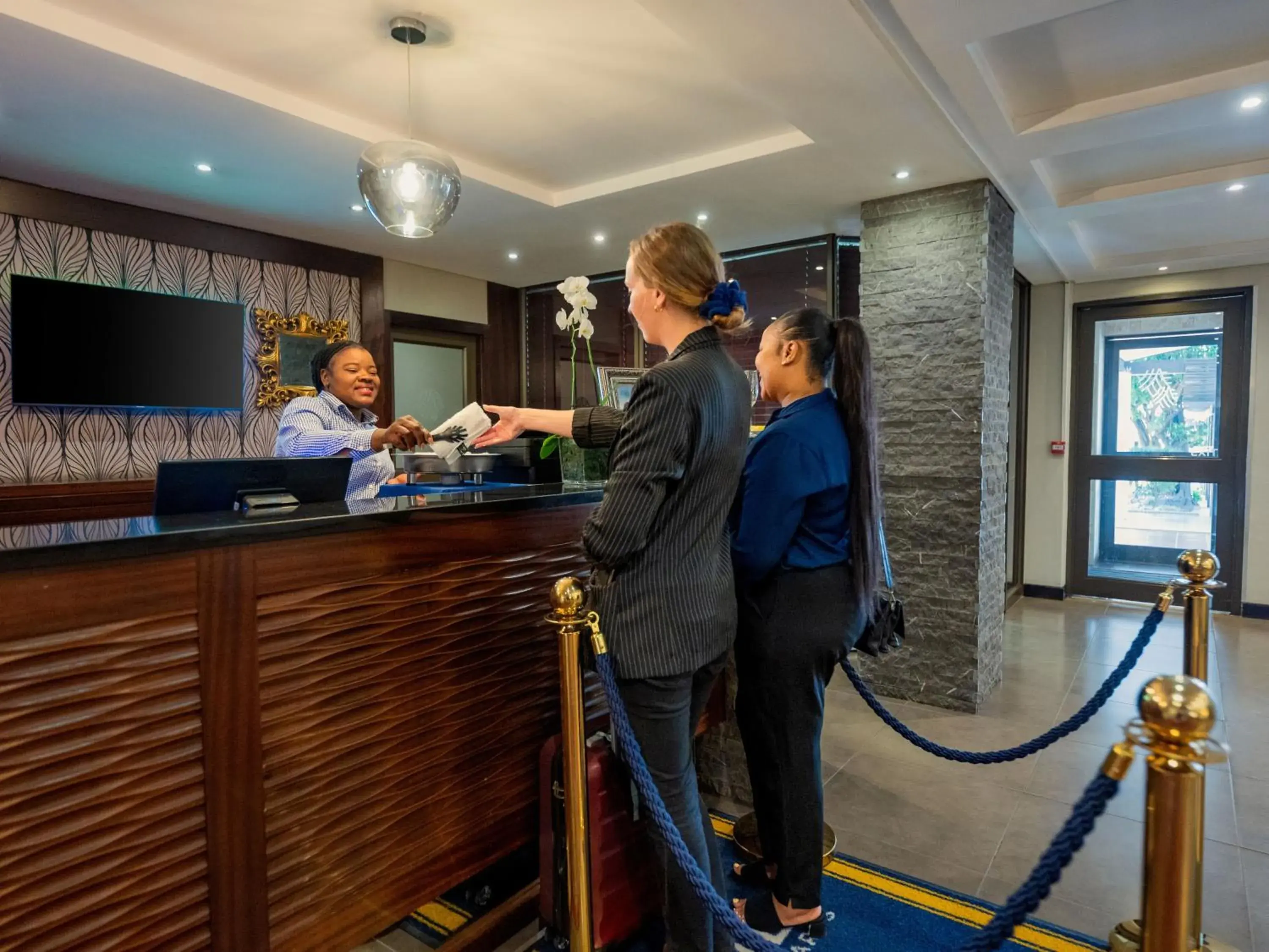 Lobby or reception in ANEW Hotel Witbank Emalahleni Lobby or reception in ANEW Hotel Witbank Emalahleni