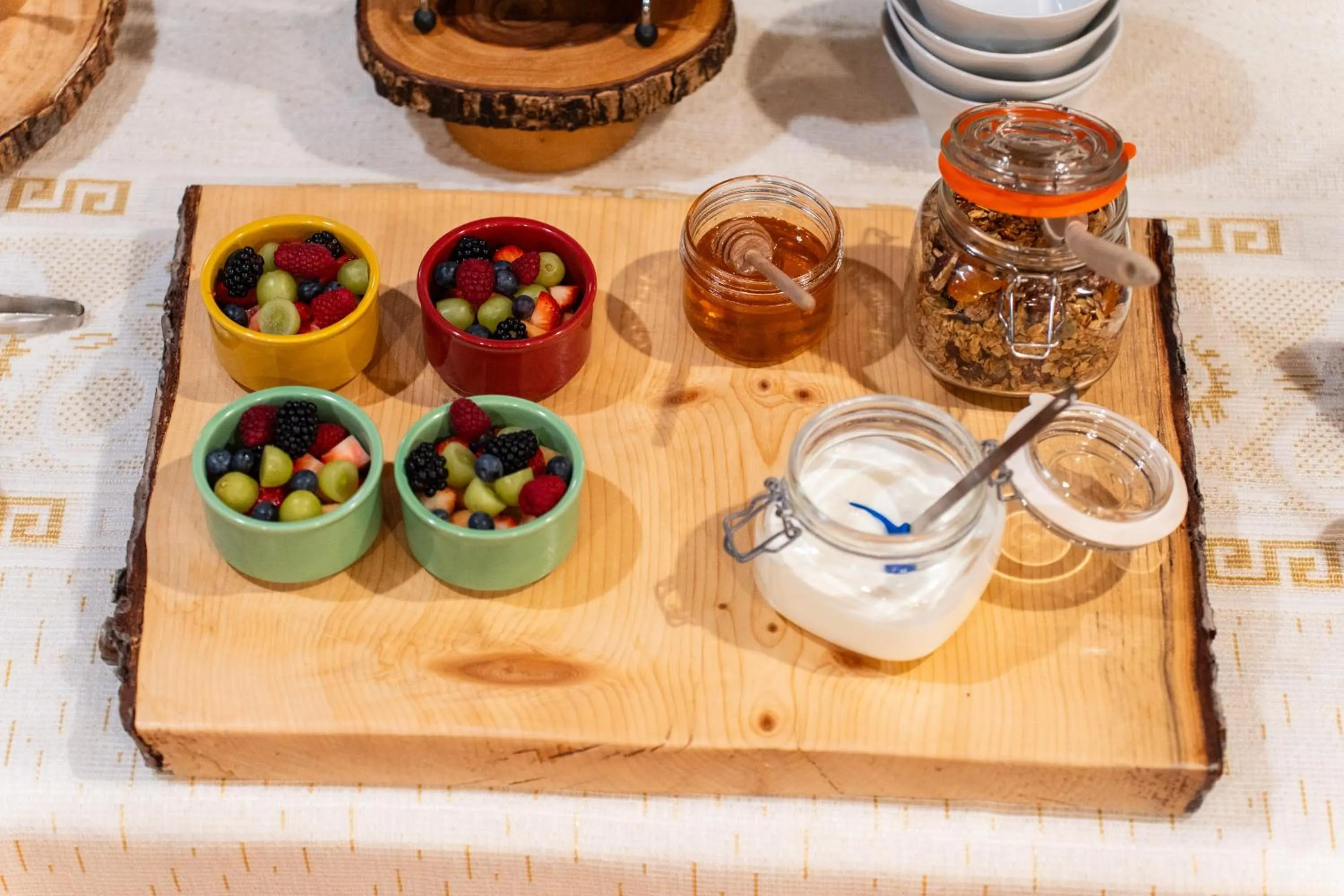 Food close-up in Vagabond Lodge at Kicking Horse