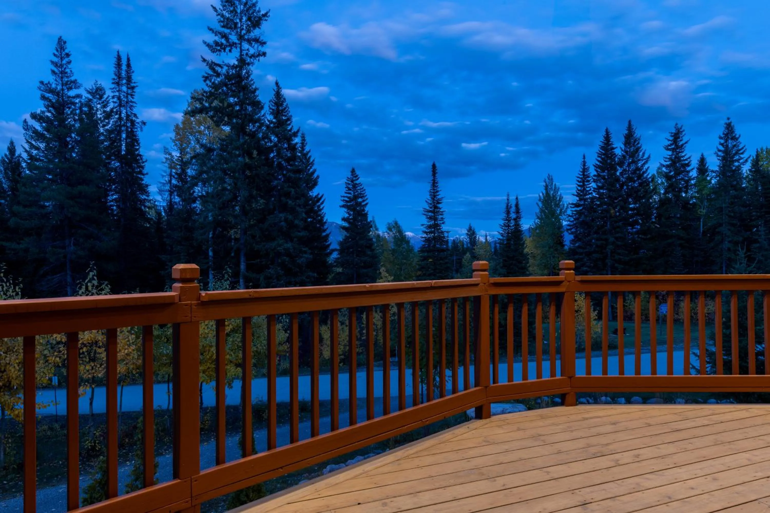 Balcony/Terrace in Vagabond Lodge at Kicking Horse