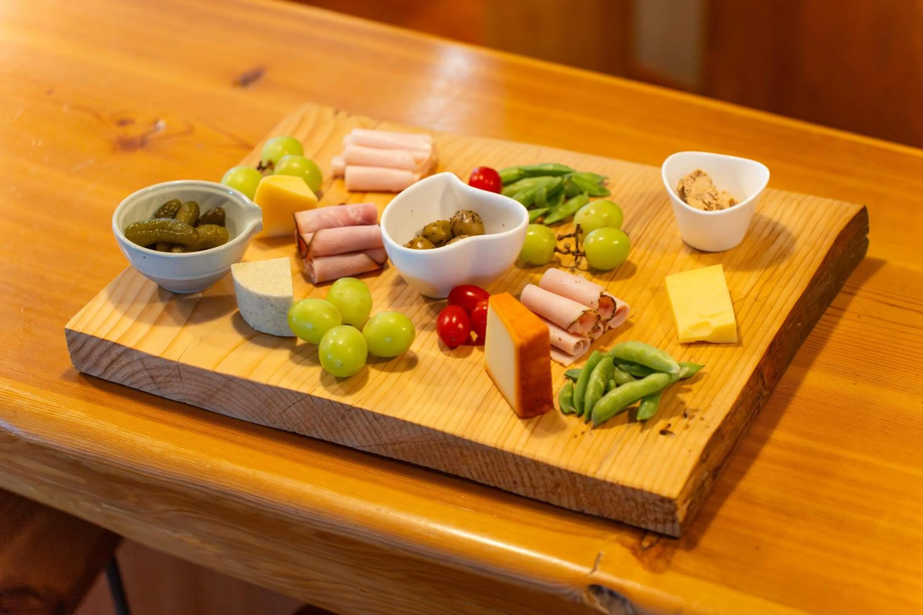 Food close-up in Vagabond Lodge at Kicking Horse