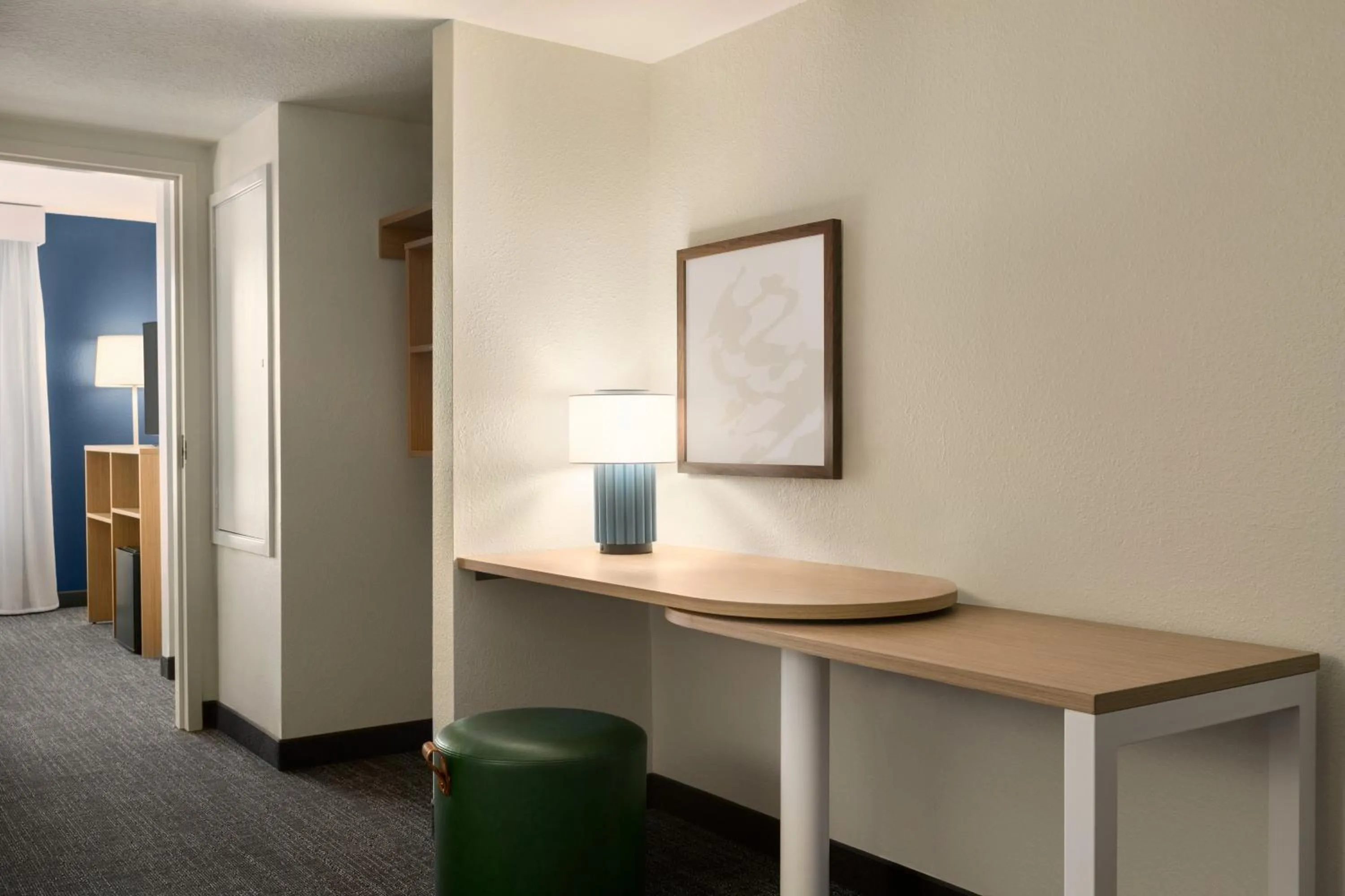 hair dresser, TV/Entertainment Center in Country Inn & Suites by Radisson Near Universal