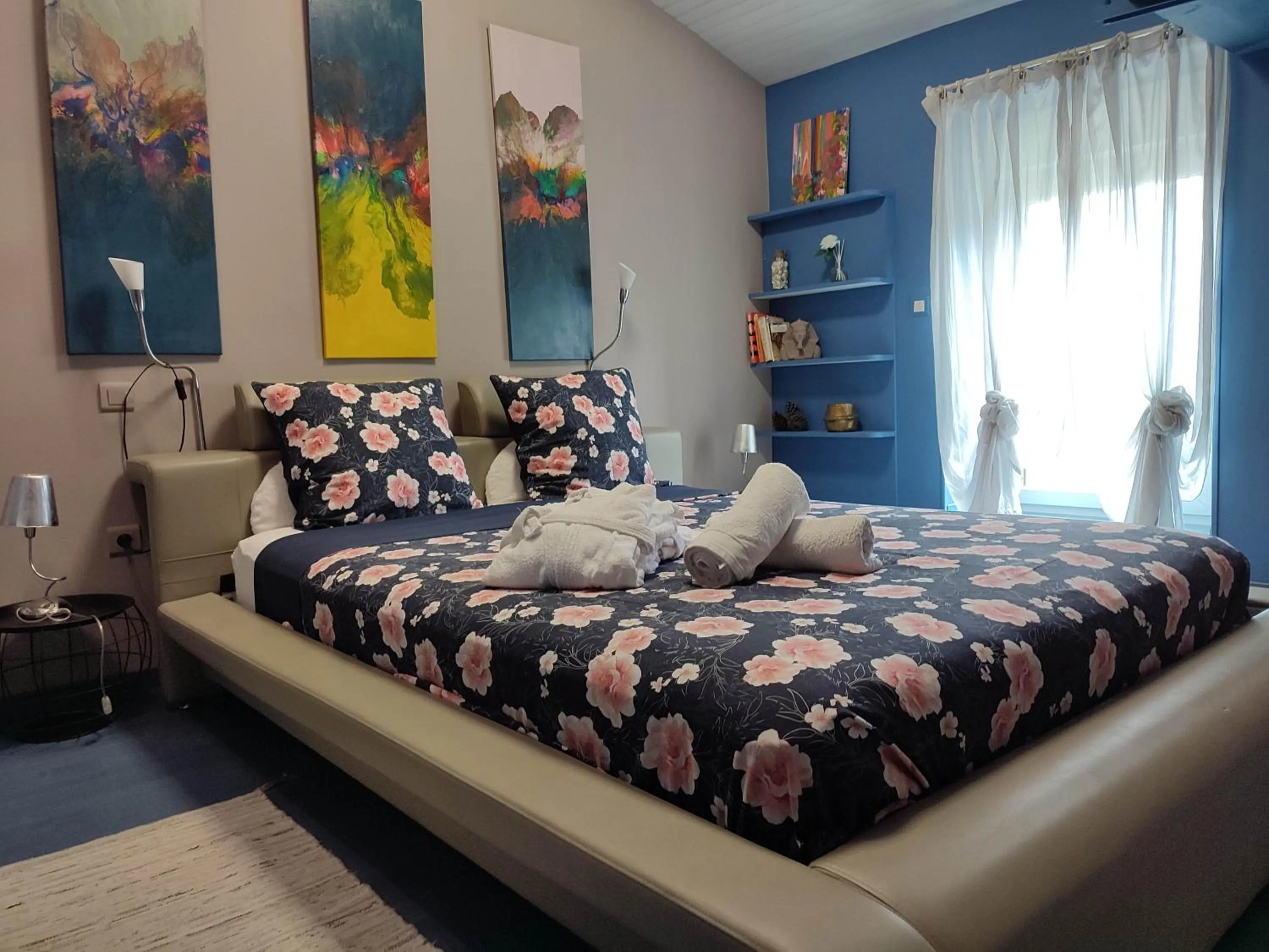 Bed in Chambre d'hôtes Sauternais