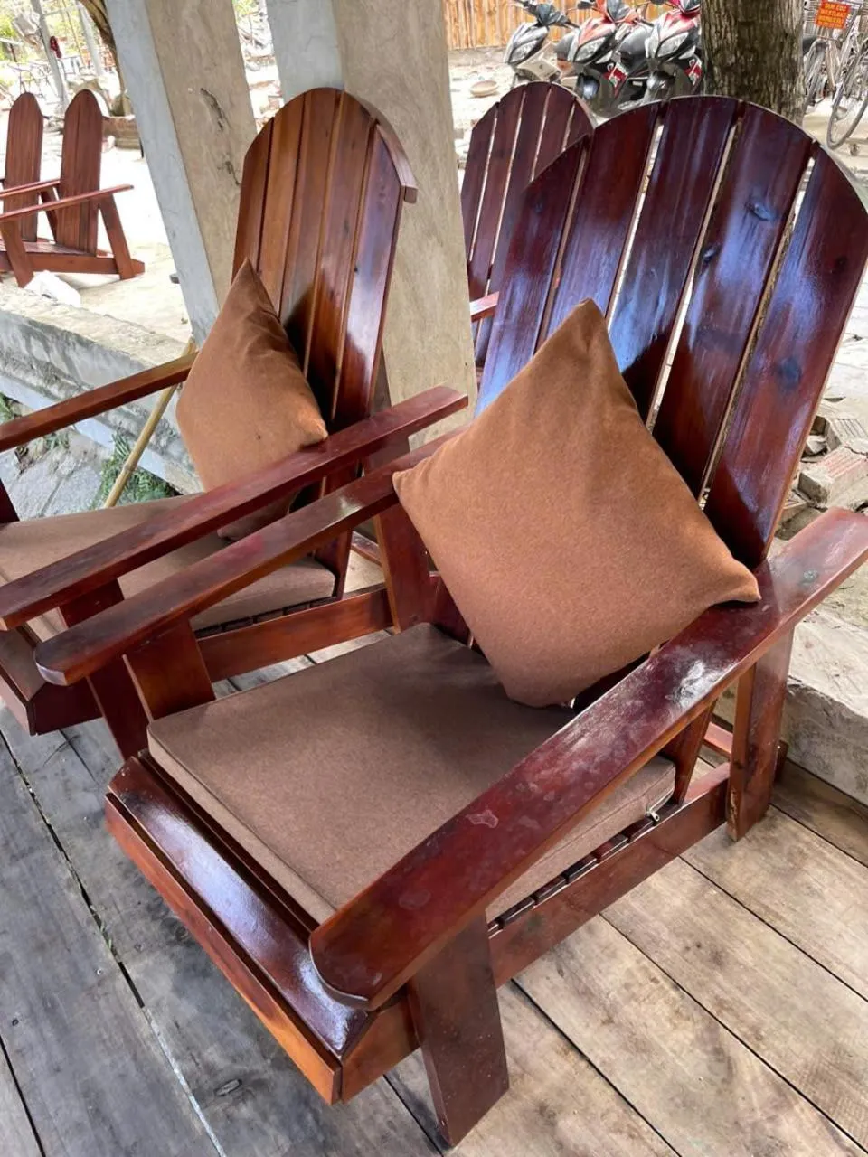 Seating area in Tam Coc Westlake Homestay