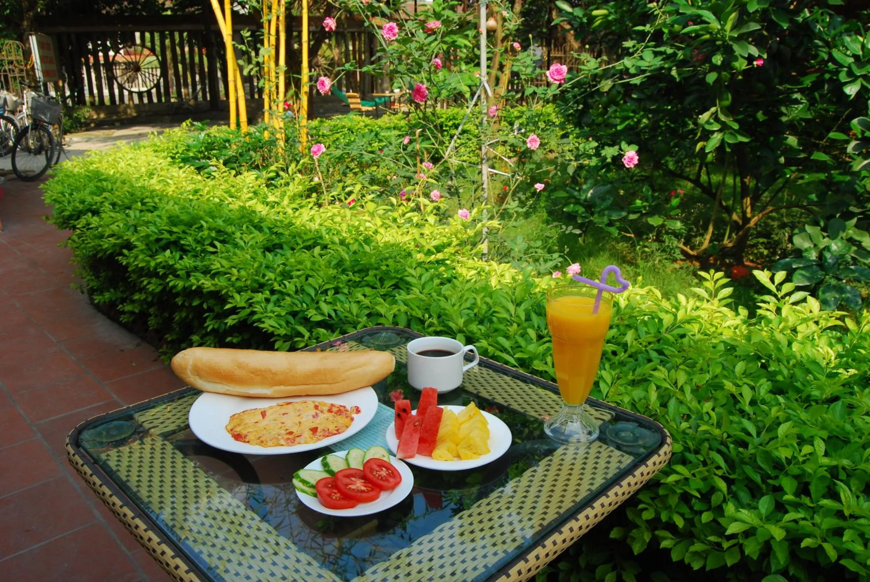 Food and drinks in Tam Coc Westlake Homestay