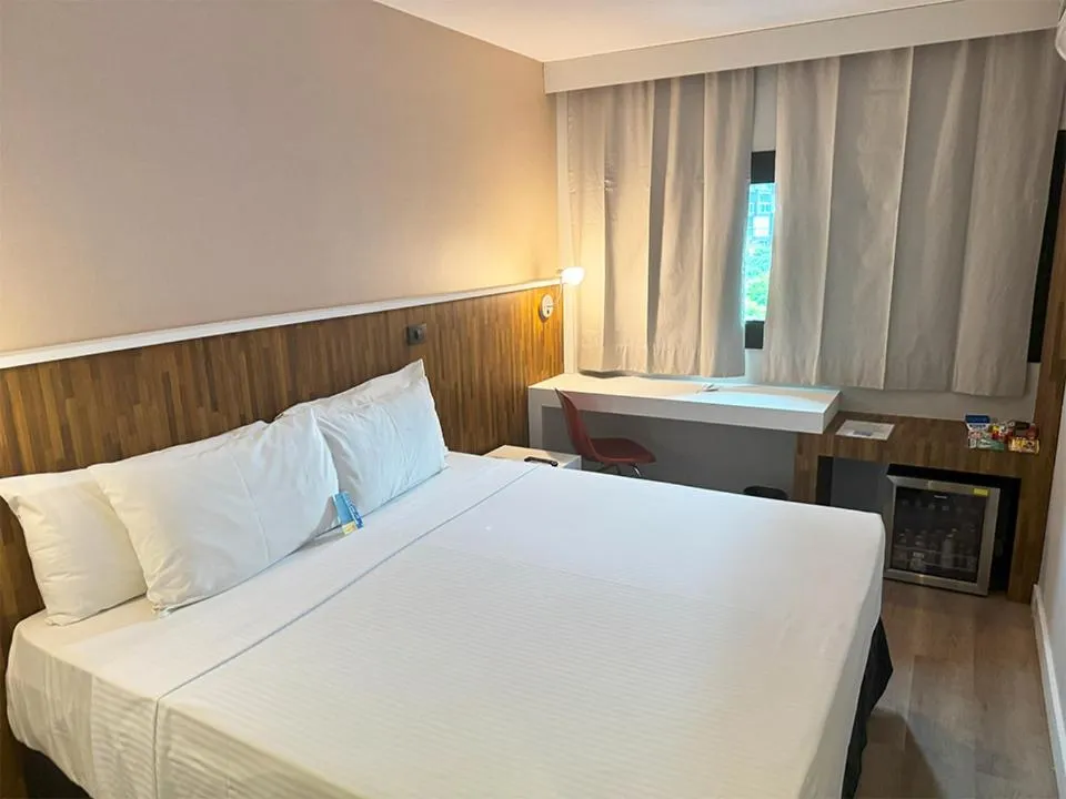 Bed in Hotel WZ Jardins