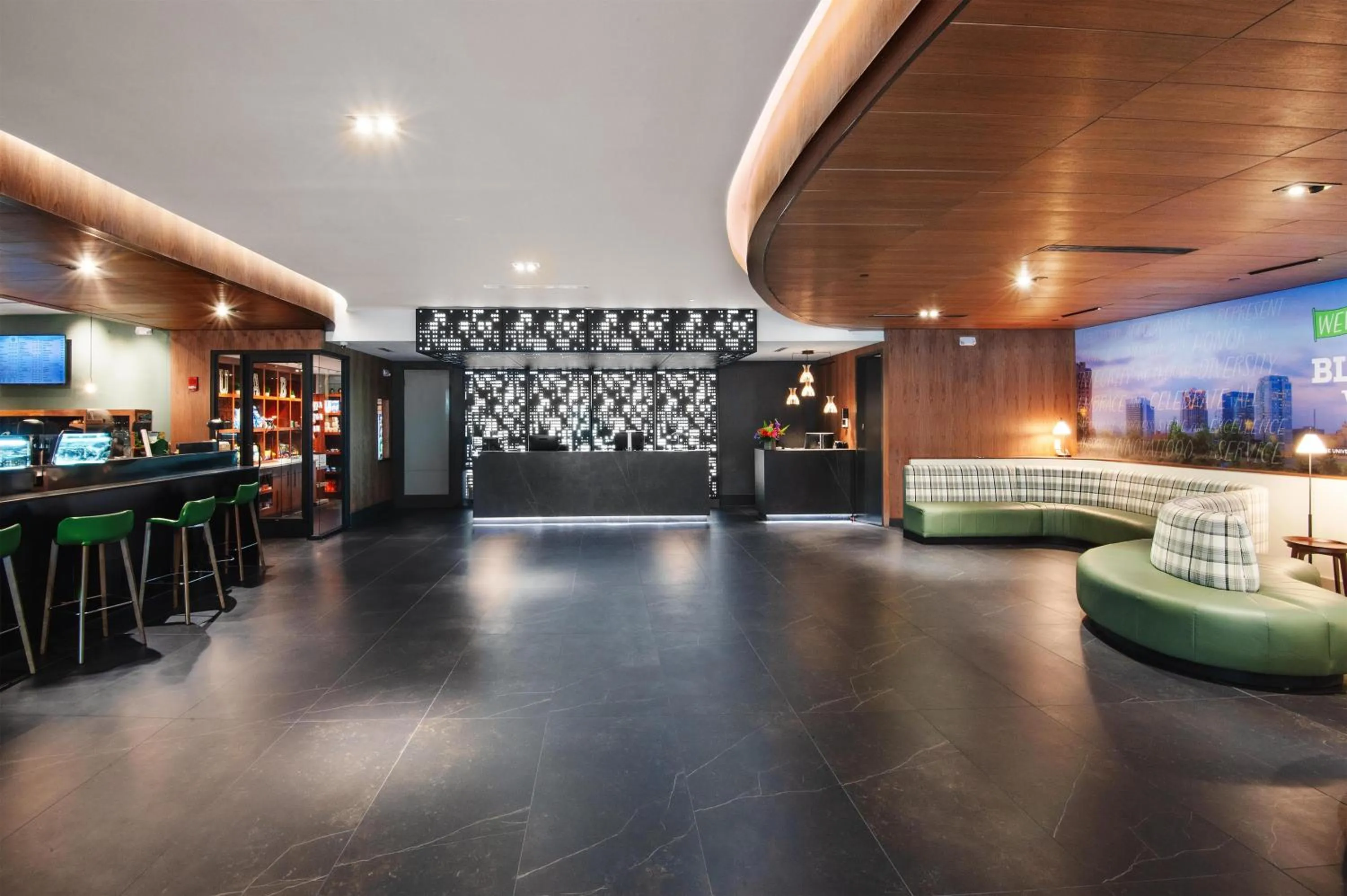 Lobby or reception in Hilton Birmingham Downtown at UAB