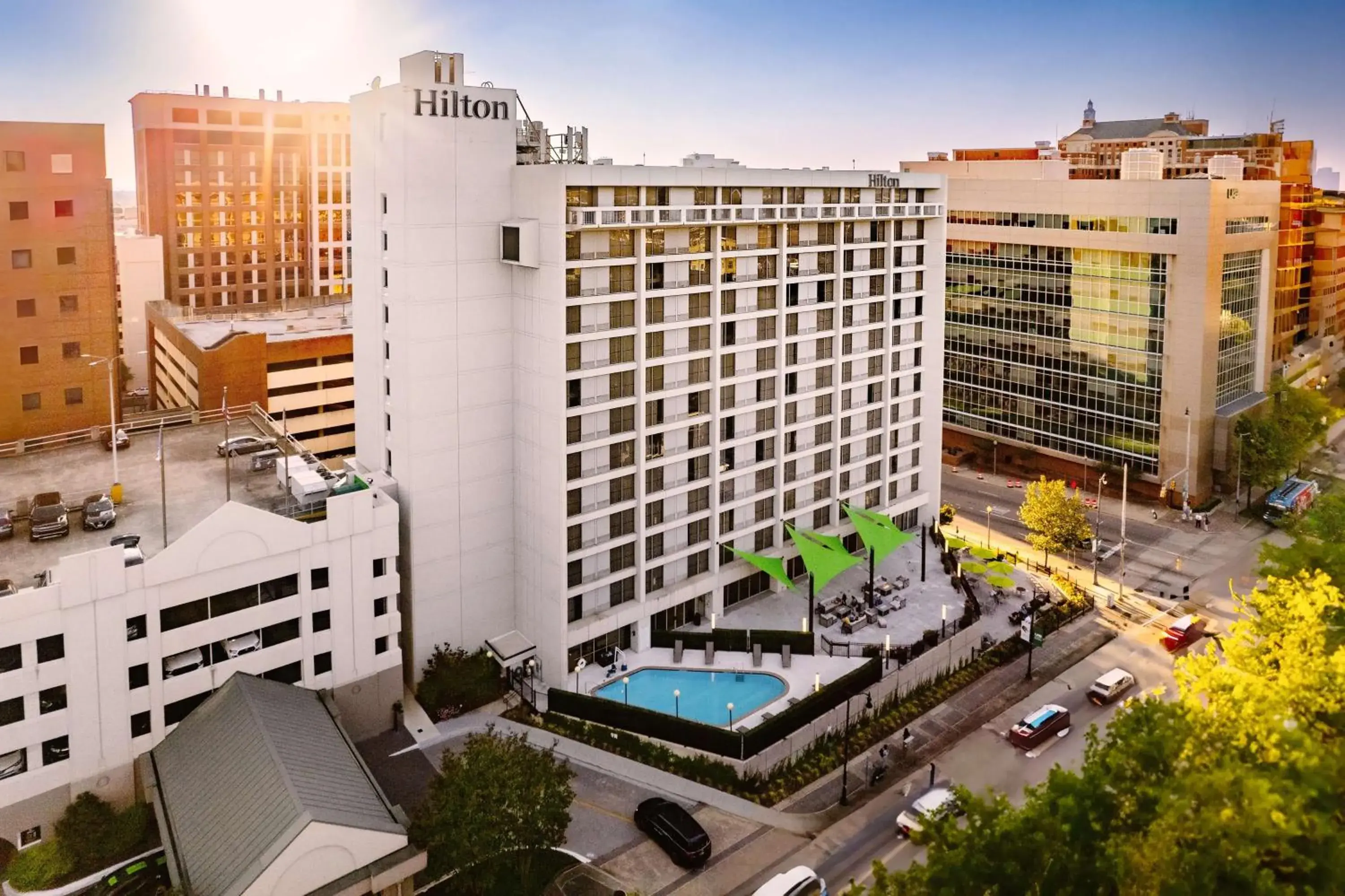 Property building in Hilton Birmingham Downtown at UAB Property building in Hilton Birmingham Downtown at UAB