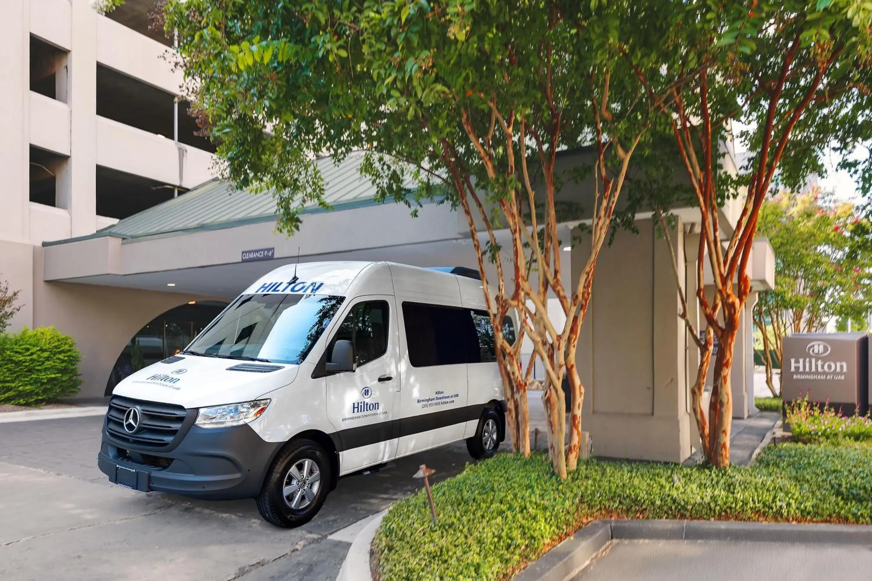 Property building in Hilton Birmingham Downtown at UAB Property building in Hilton Birmingham Downtown at UAB