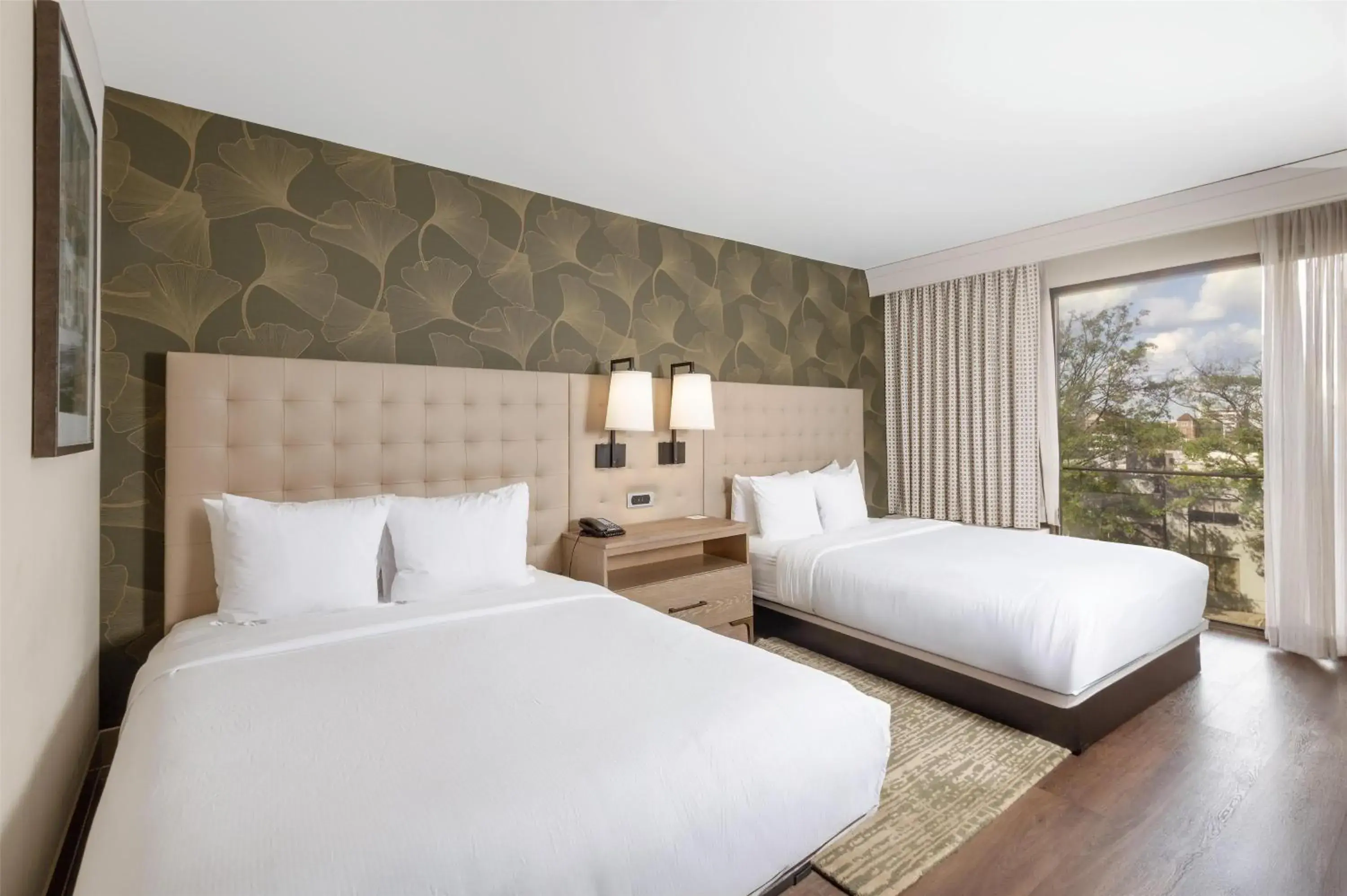 Queen Room with Two Queen Beds and City View in Hilton Birmingham Downtown at UAB Queen Room with Two Queen Beds and City View in Hilton Birmingham Downtown at UAB