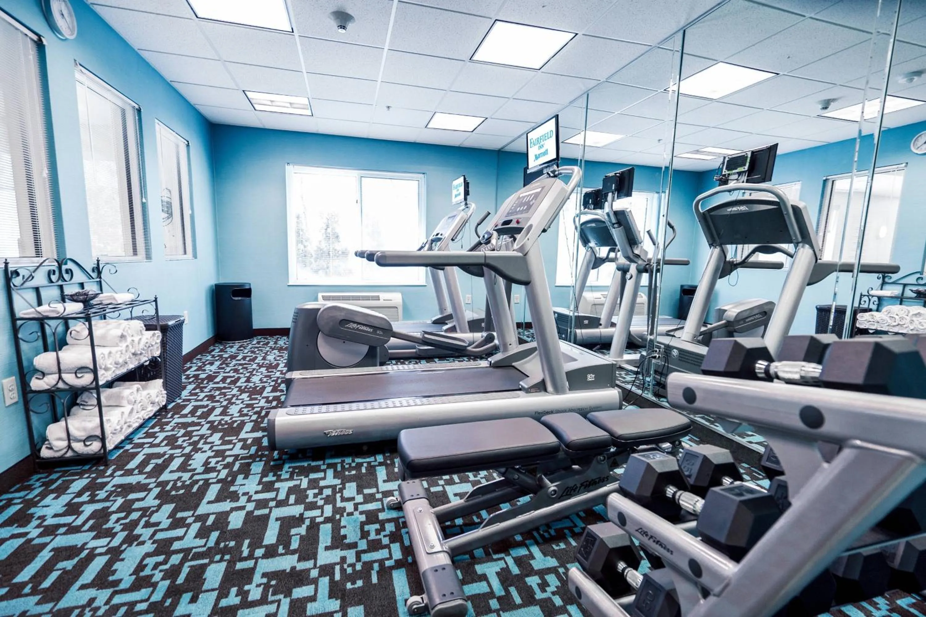 Fitness centre/facilities in Fairfield by Marriott Medford Long Island