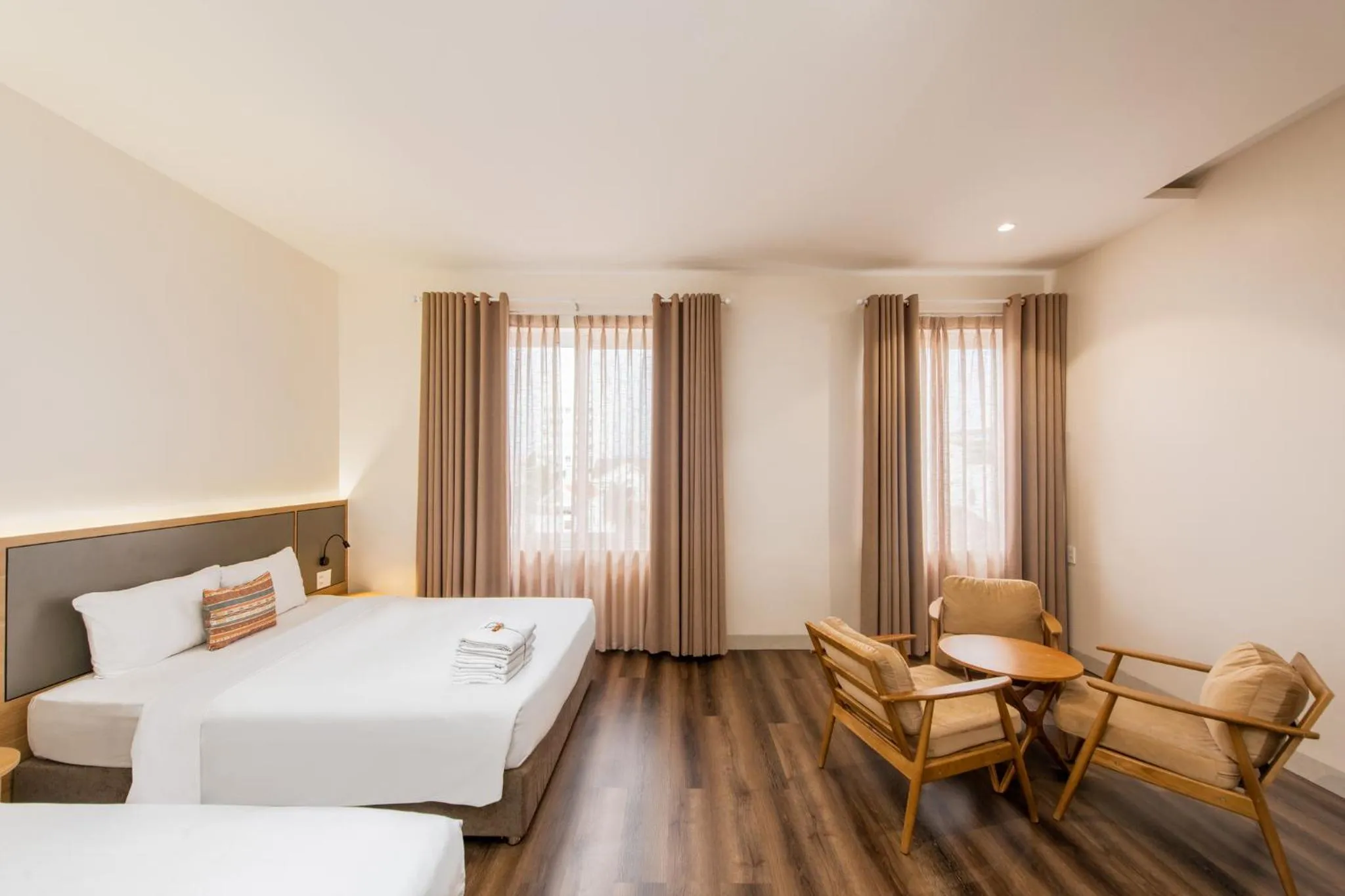 Bed in Thanh Mai Hotel