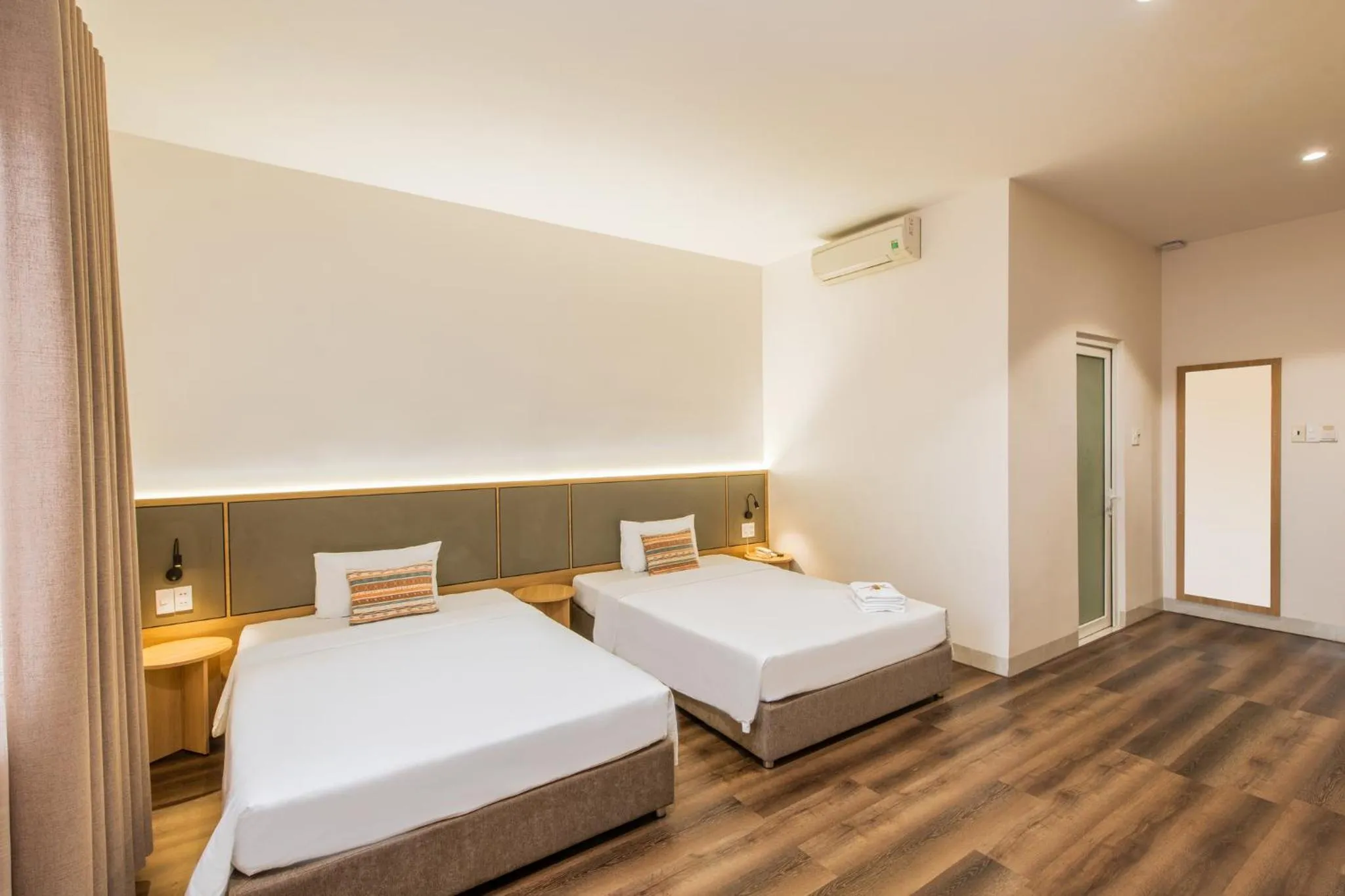 Bed in Thanh Mai Hotel