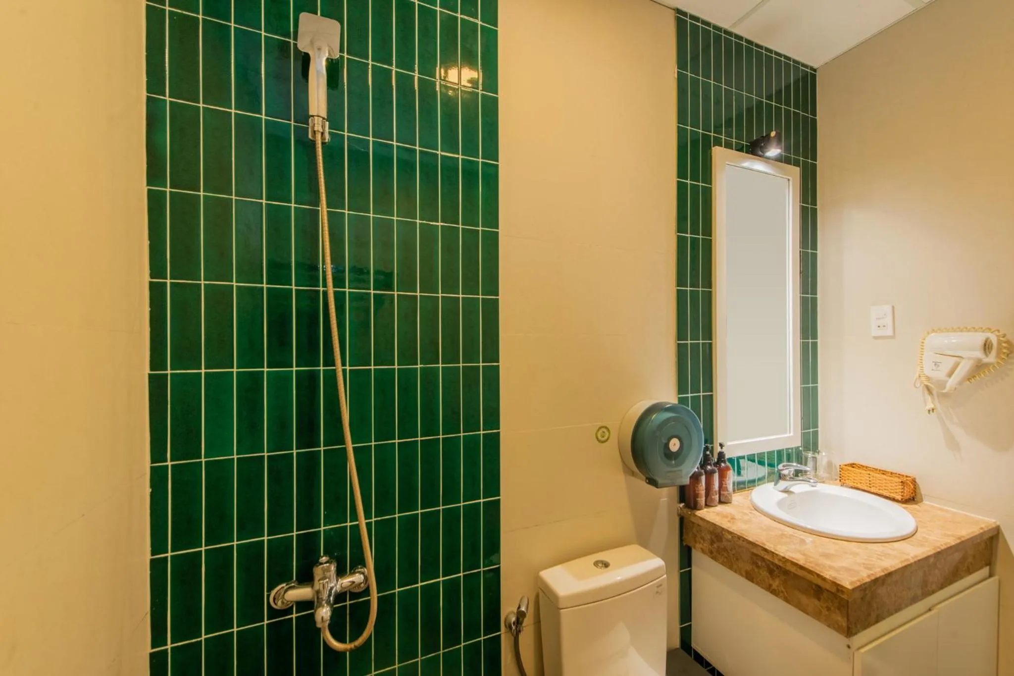 Shower in Thanh Mai Hotel